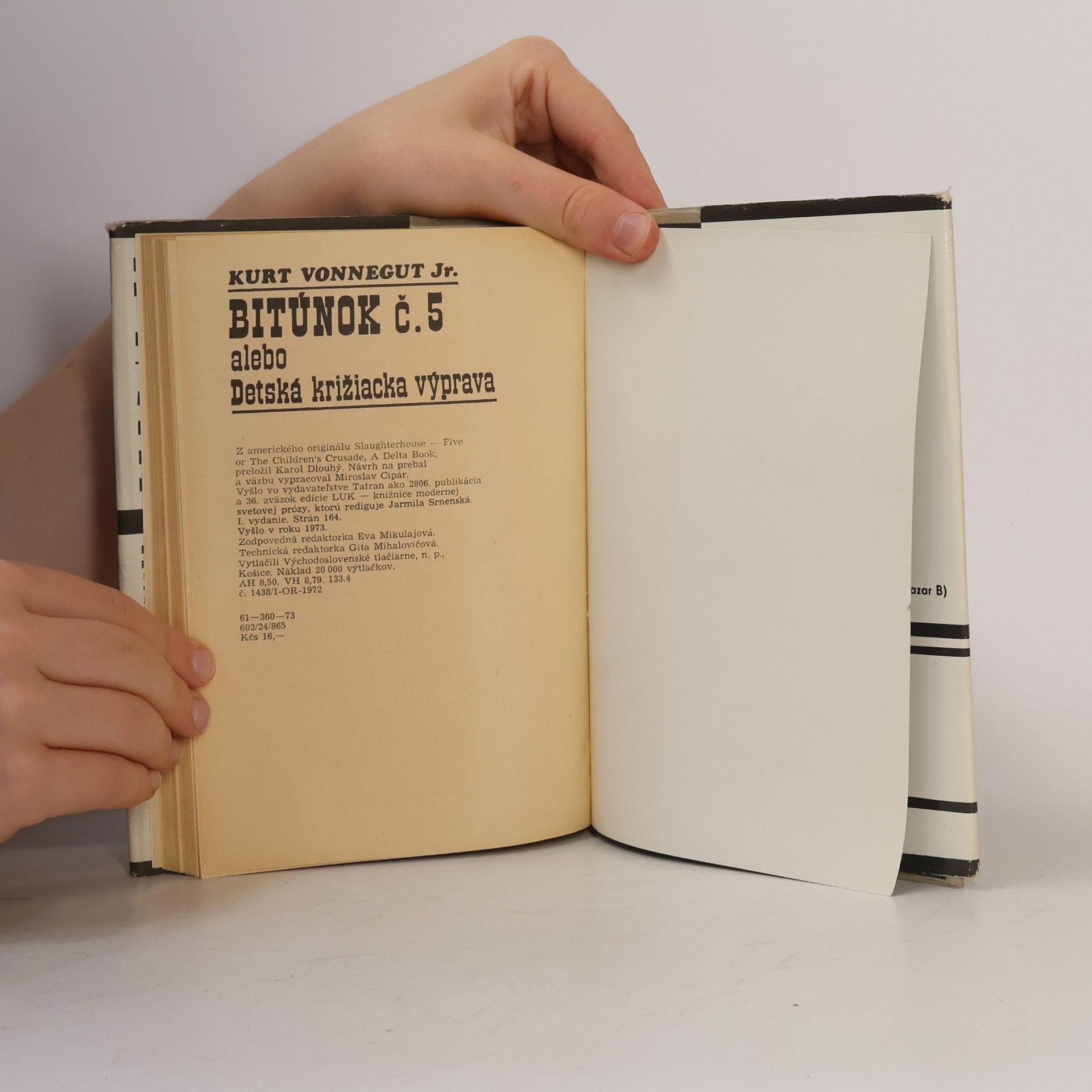 Kurt Vonnegut Bitúnok č. 5 alebo Detská križiacka výprava