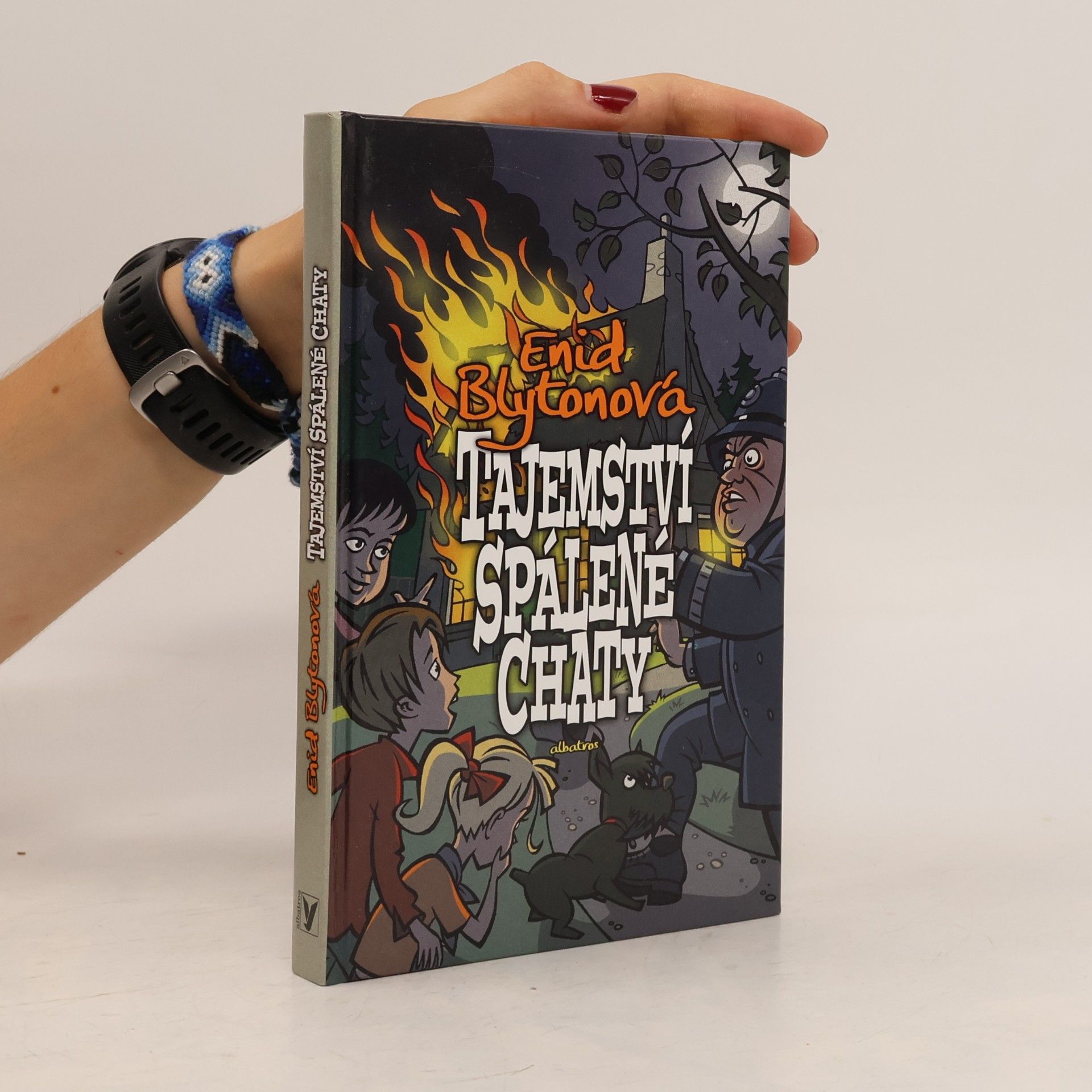 Enid Blyton Tajemství spálené chaty