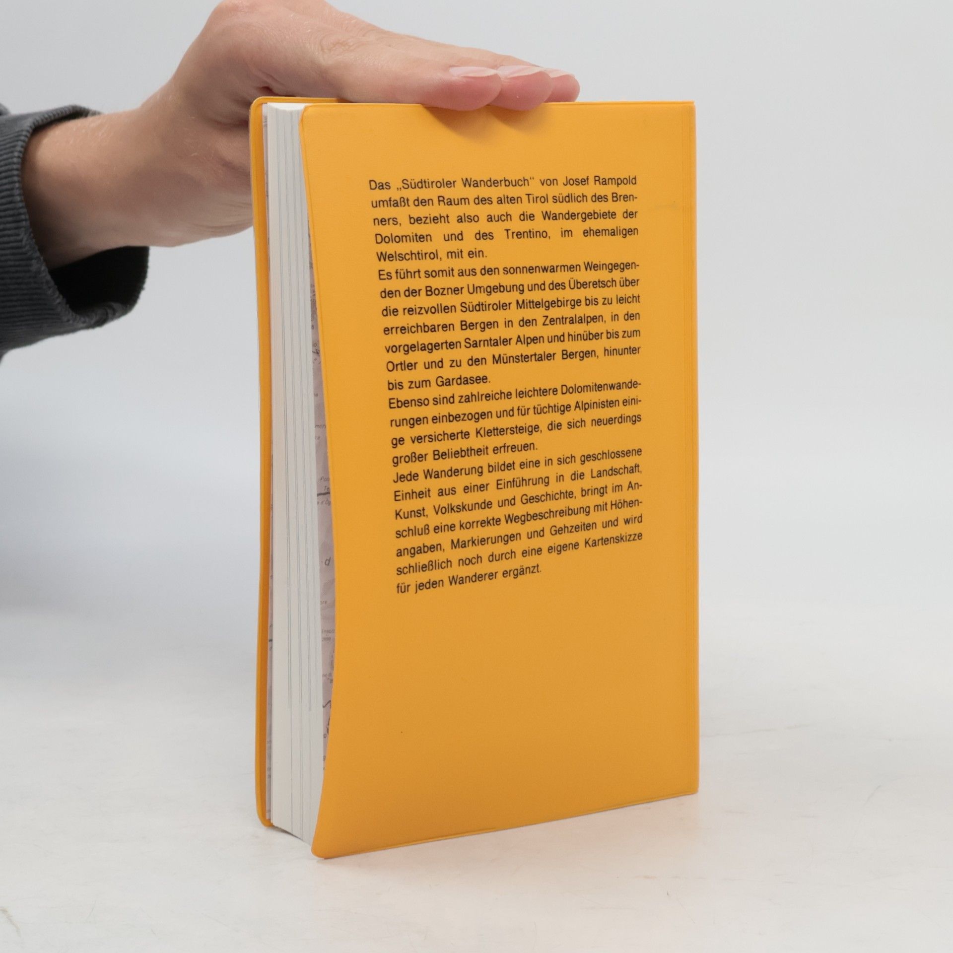 Josef Rampold Südtiroler Wanderbuch