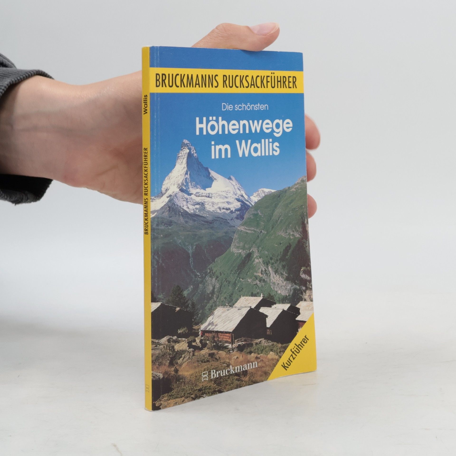 Die schönsten Höhenwege im Wallis. Bruckmanns Rucksackführer. Kurzführer