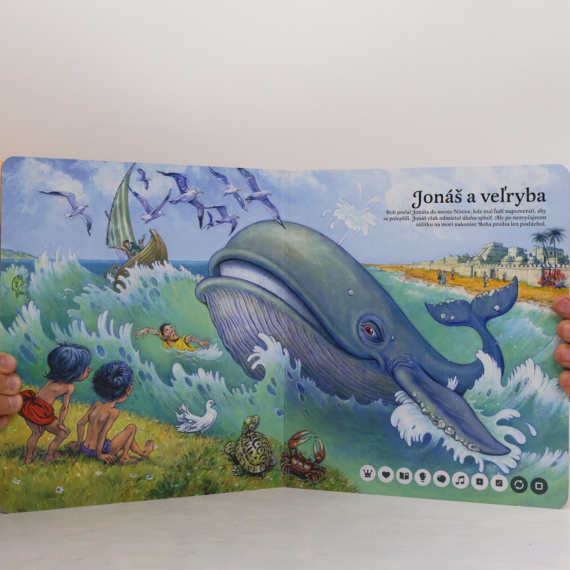 Various authors Detská Biblia. Interaktívna hovoriaca knížka