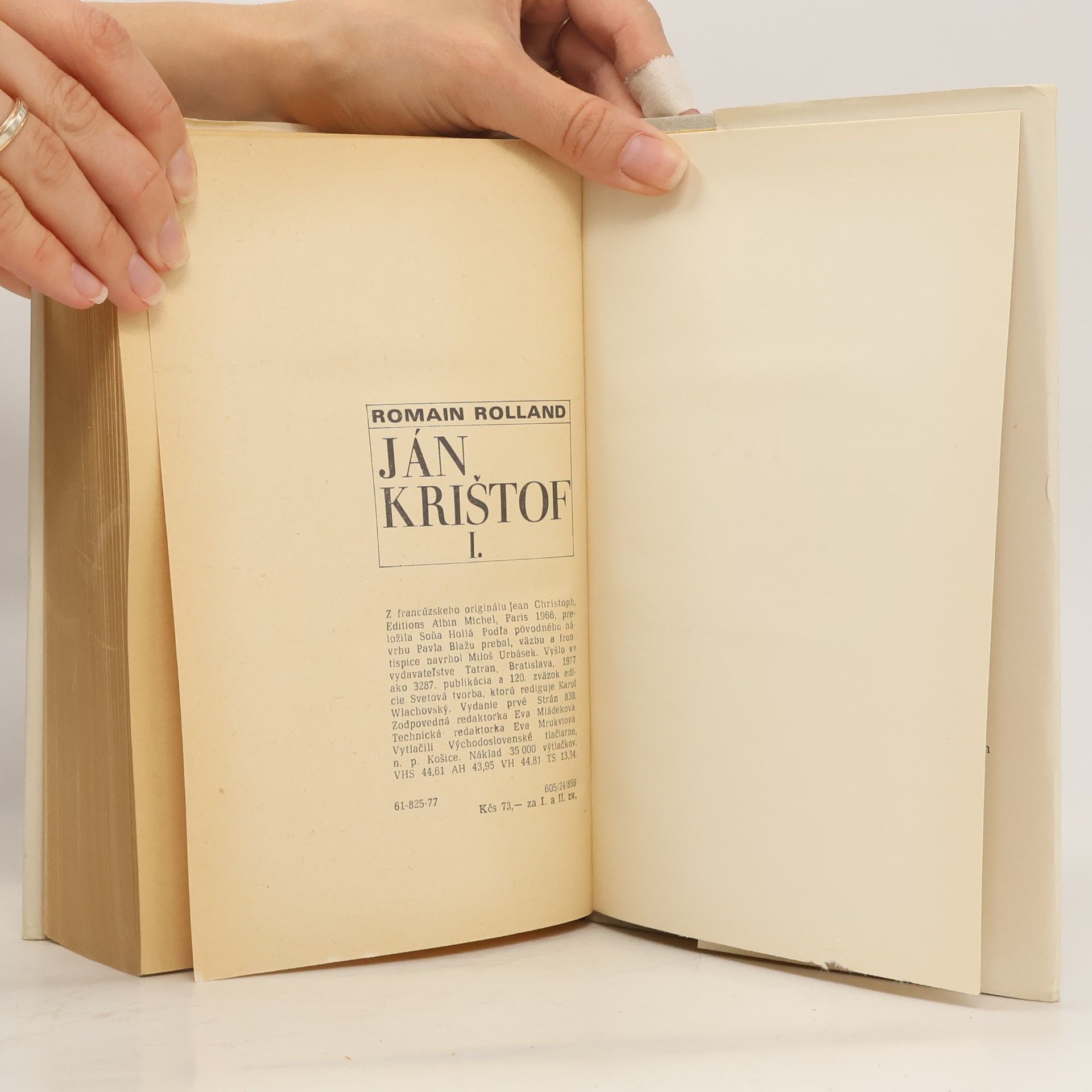 Romain Rolland Ján Krištof I.