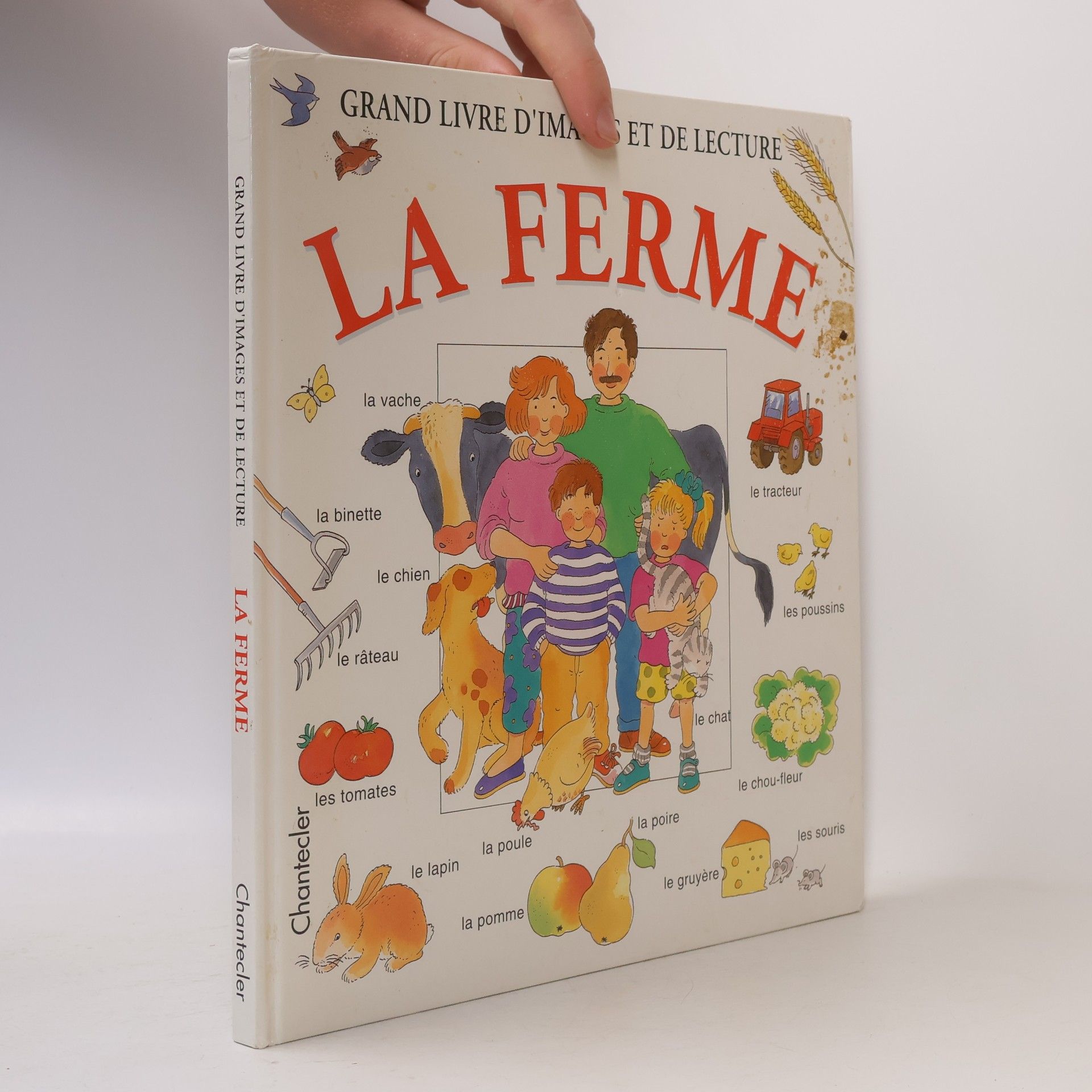 Grand livre d'images et de lecture. La ferme