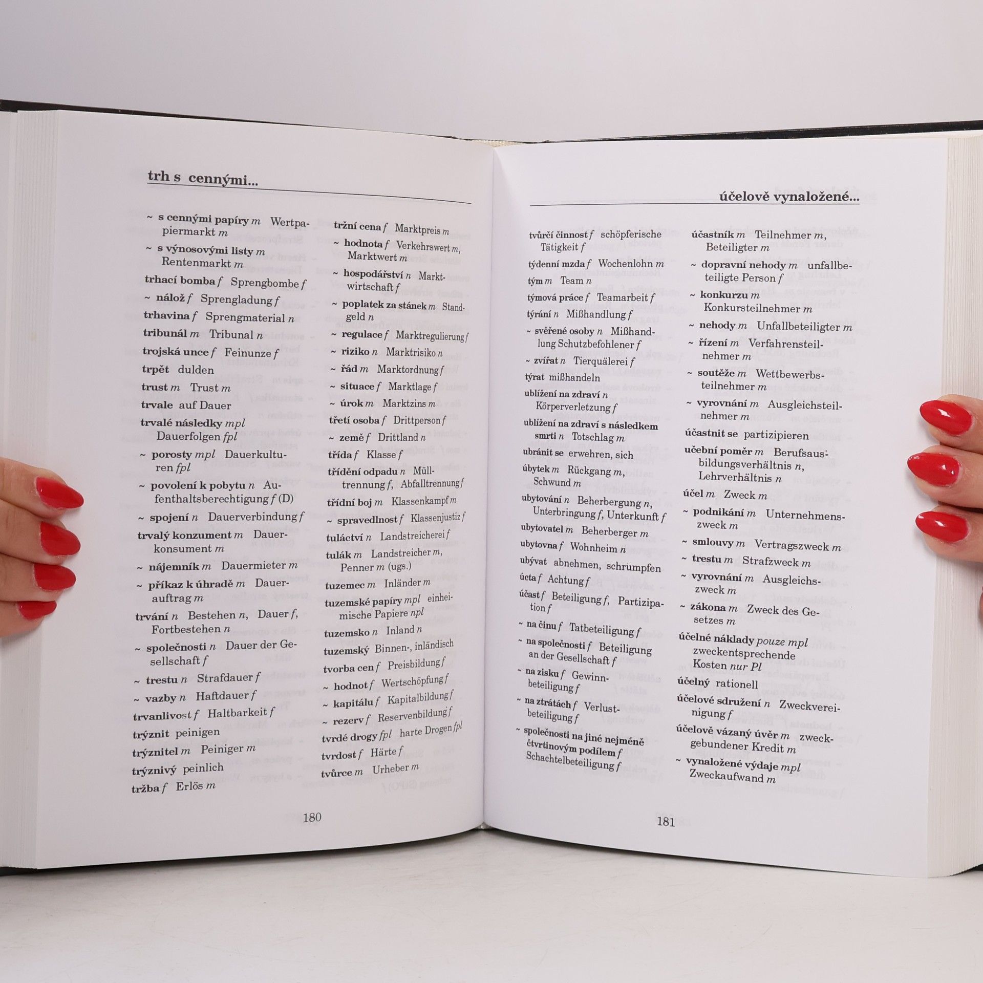 Jörg-Andreas Weber Odborný slovník právo a obchod. Fachwörterbuch Recht und Handel.