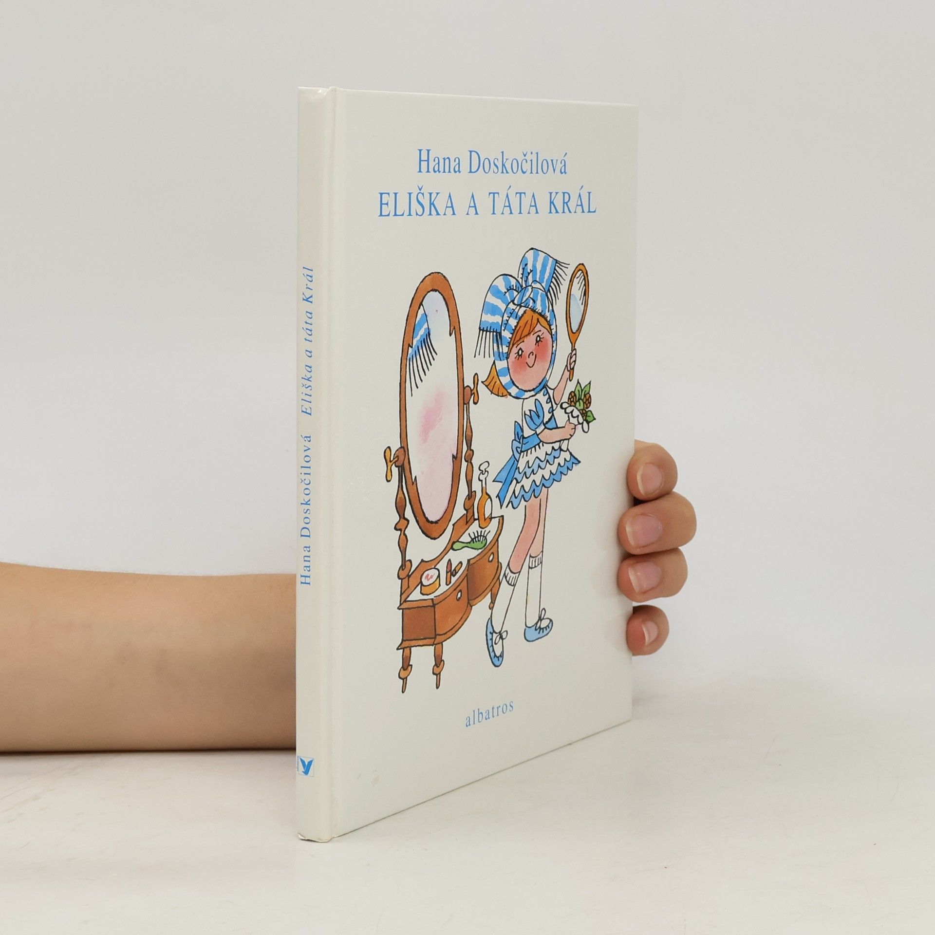 Hana Doskočilová Eliška a táta Král