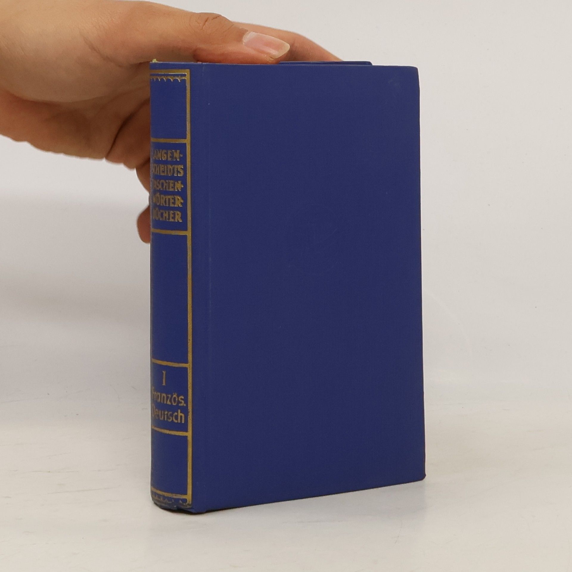 Waldemar Dickfach Langenscheidts Taschenwörterbuch 1. Französisch-Deutsch