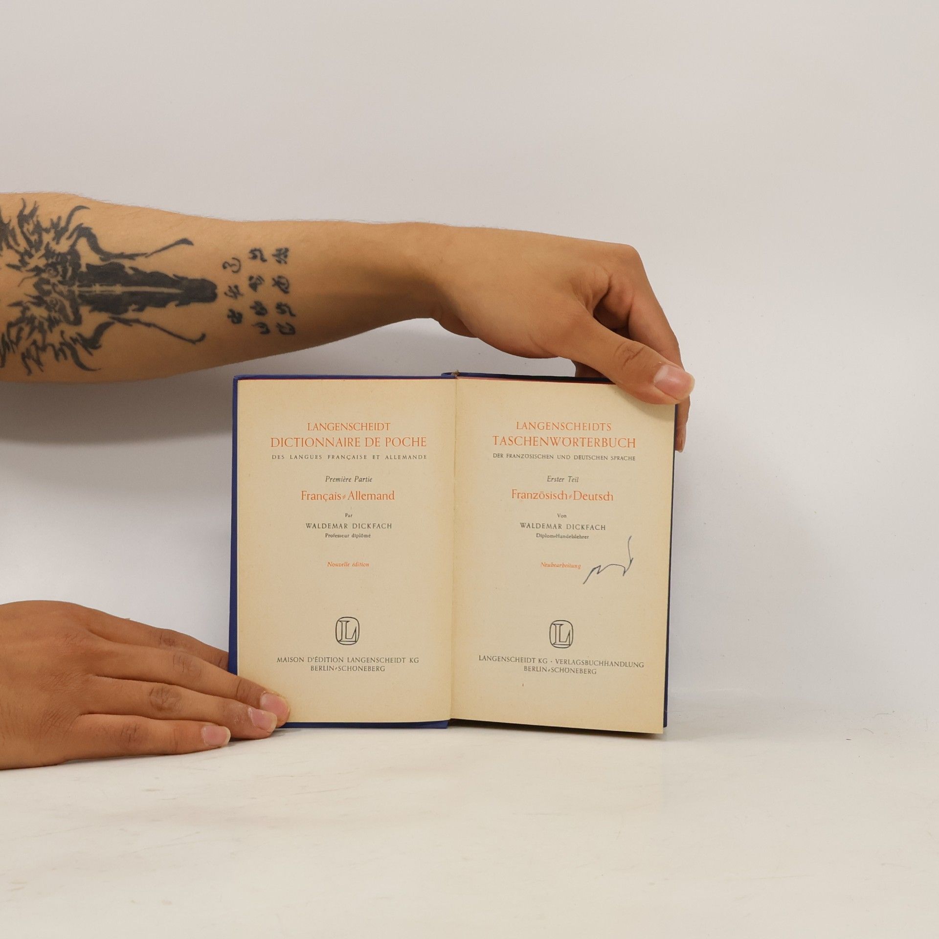 Waldemar Dickfach Langenscheidts Taschenwörterbuch 1. Französisch-Deutsch
