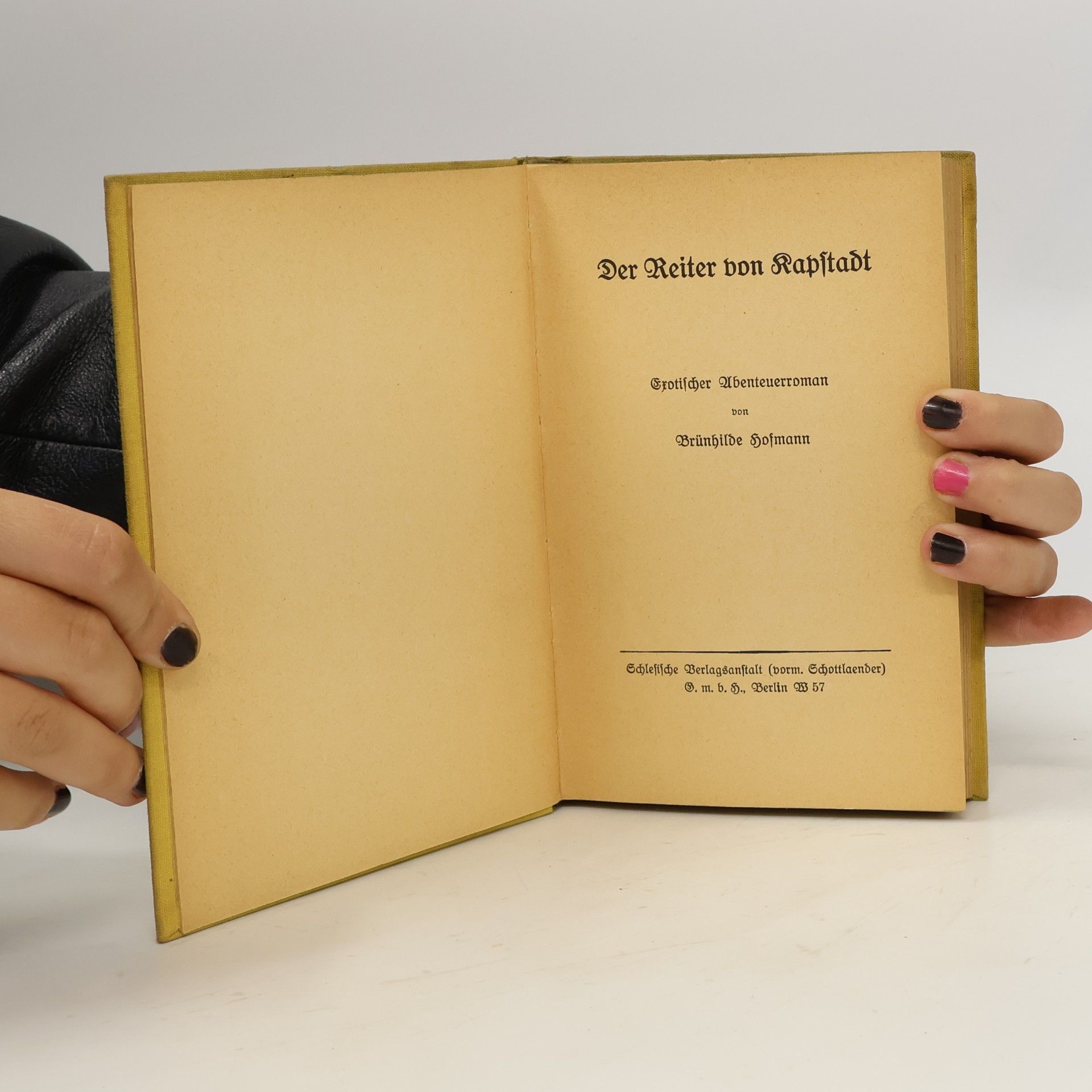 Brunhilde Hofmann Der Reiter von Kapstadt