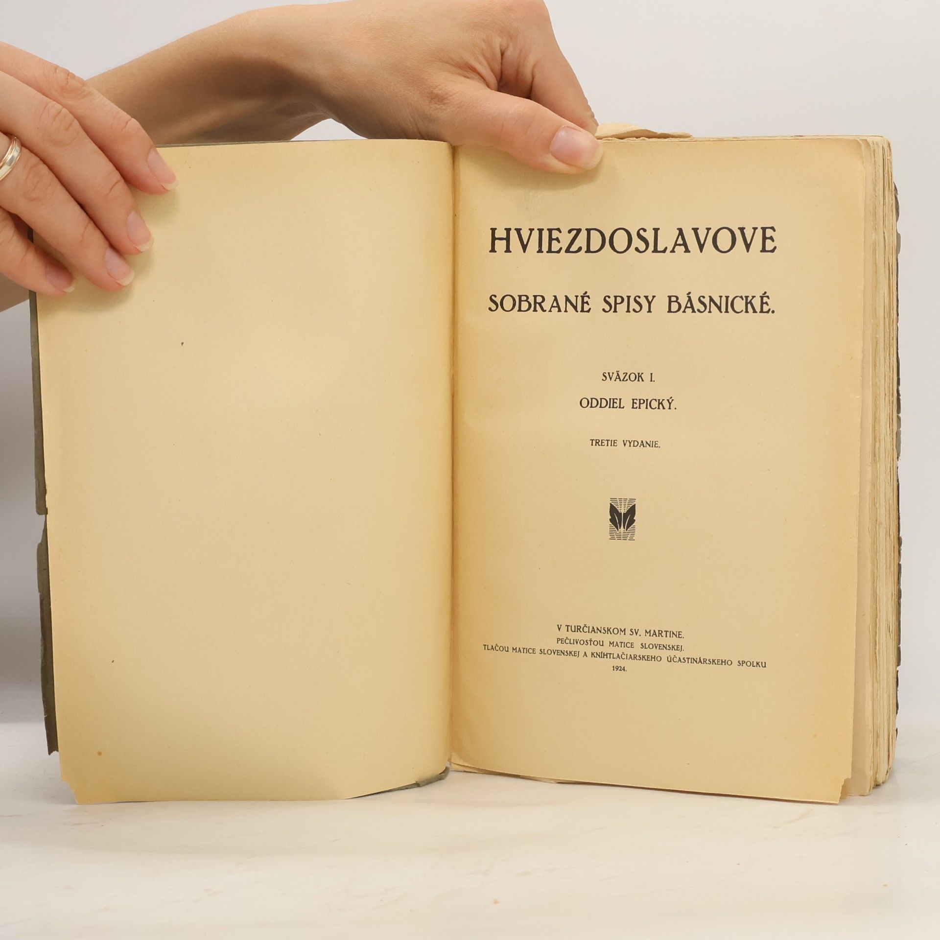 Autorenkollektiv Hviezdoslavove sobrané spisy básnické I.