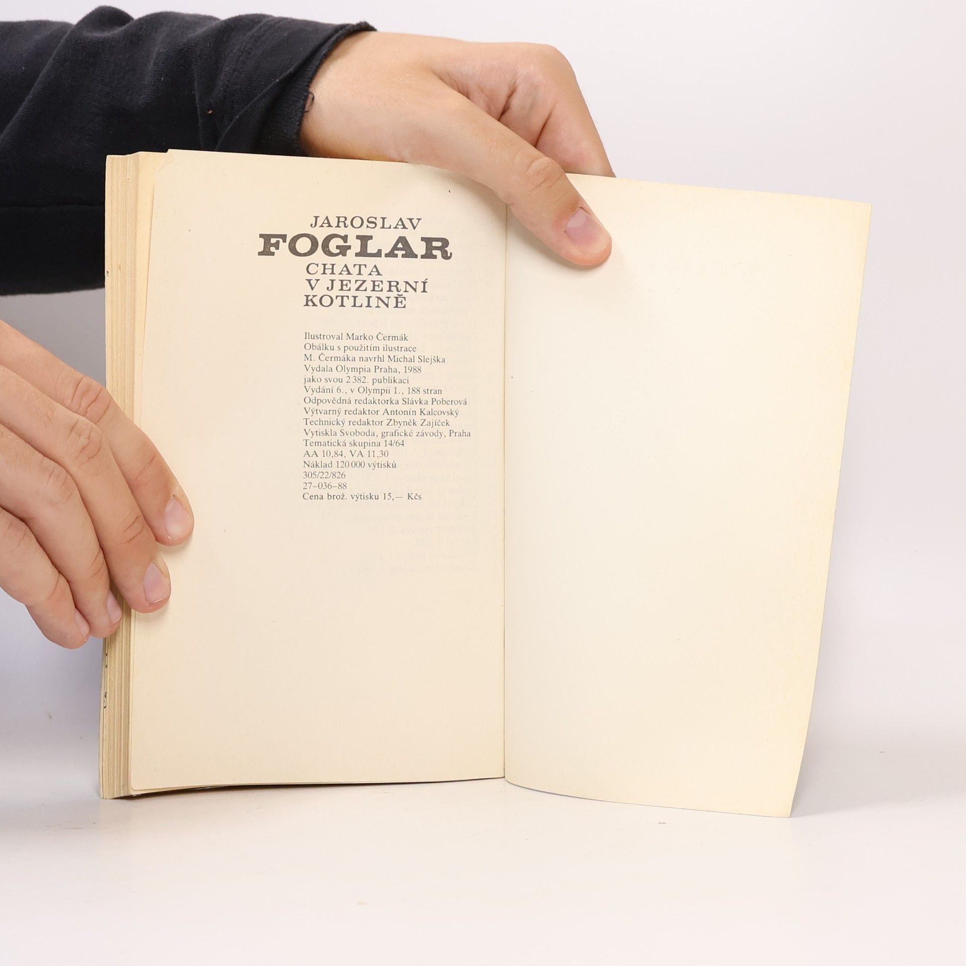 Jaroslav Foglar Chata v Jezerní kotlině