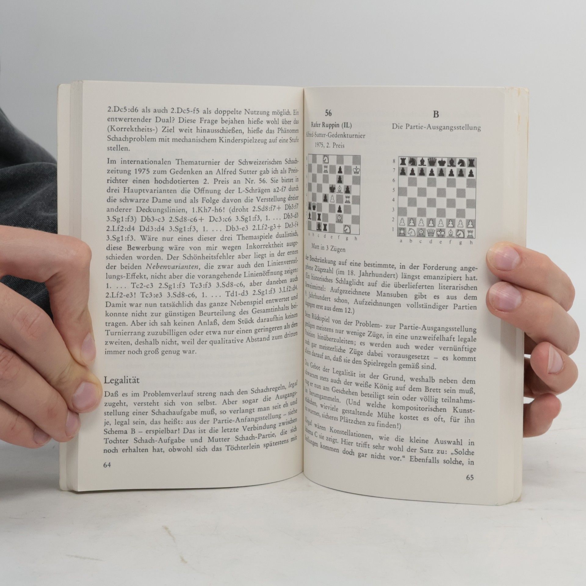 Herbert Grasemann Schach ohne Partner