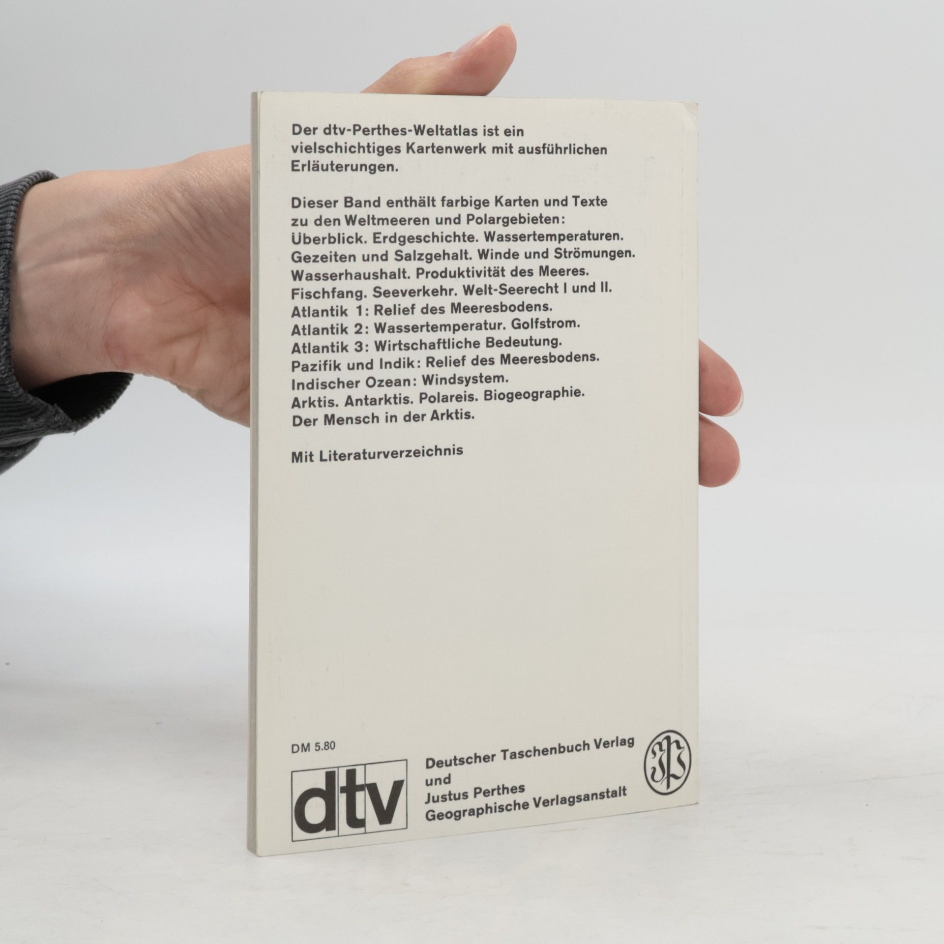 Werner Hilgemann dtv-Perthes Weltatlas