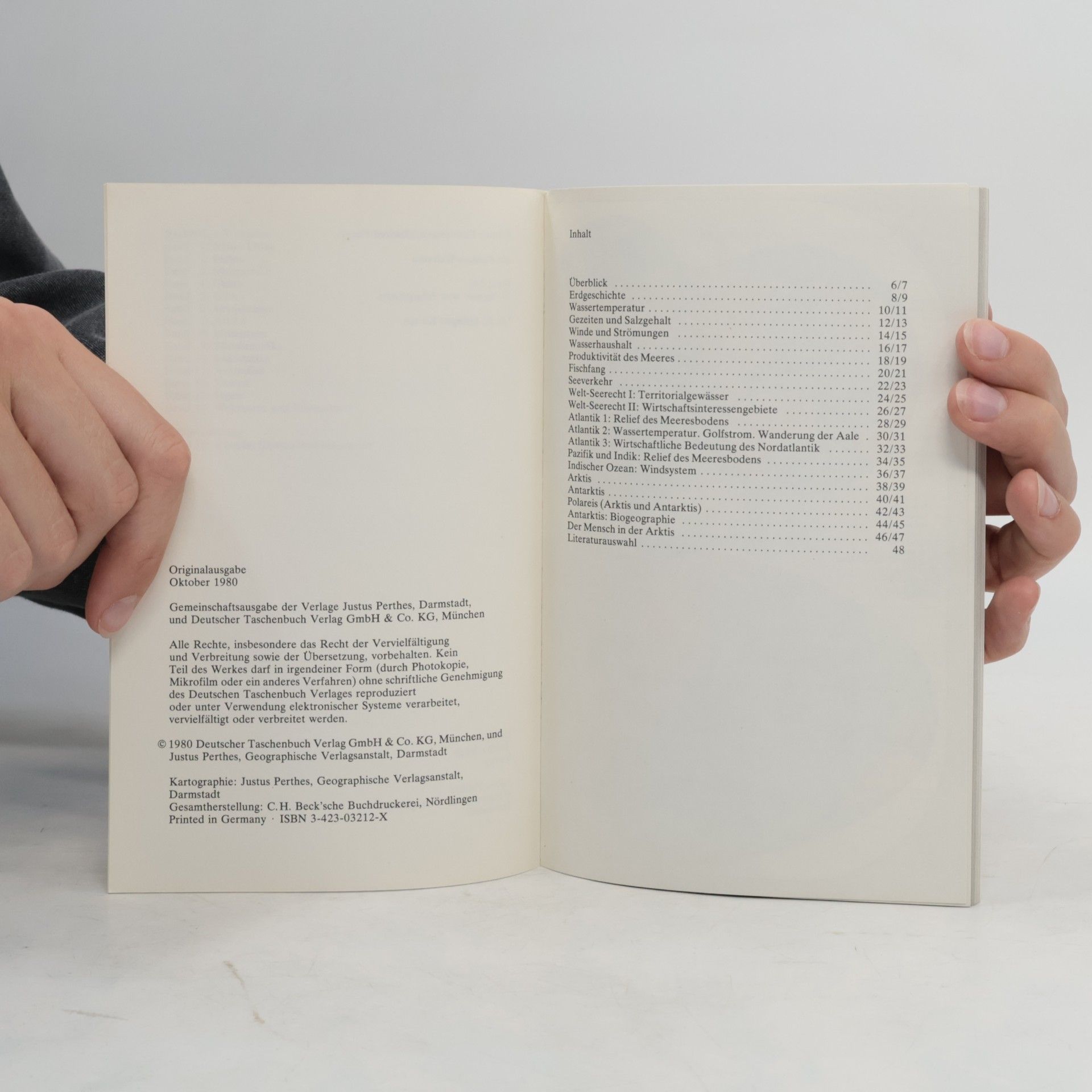 Werner Hilgemann dtv-Perthes Weltatlas