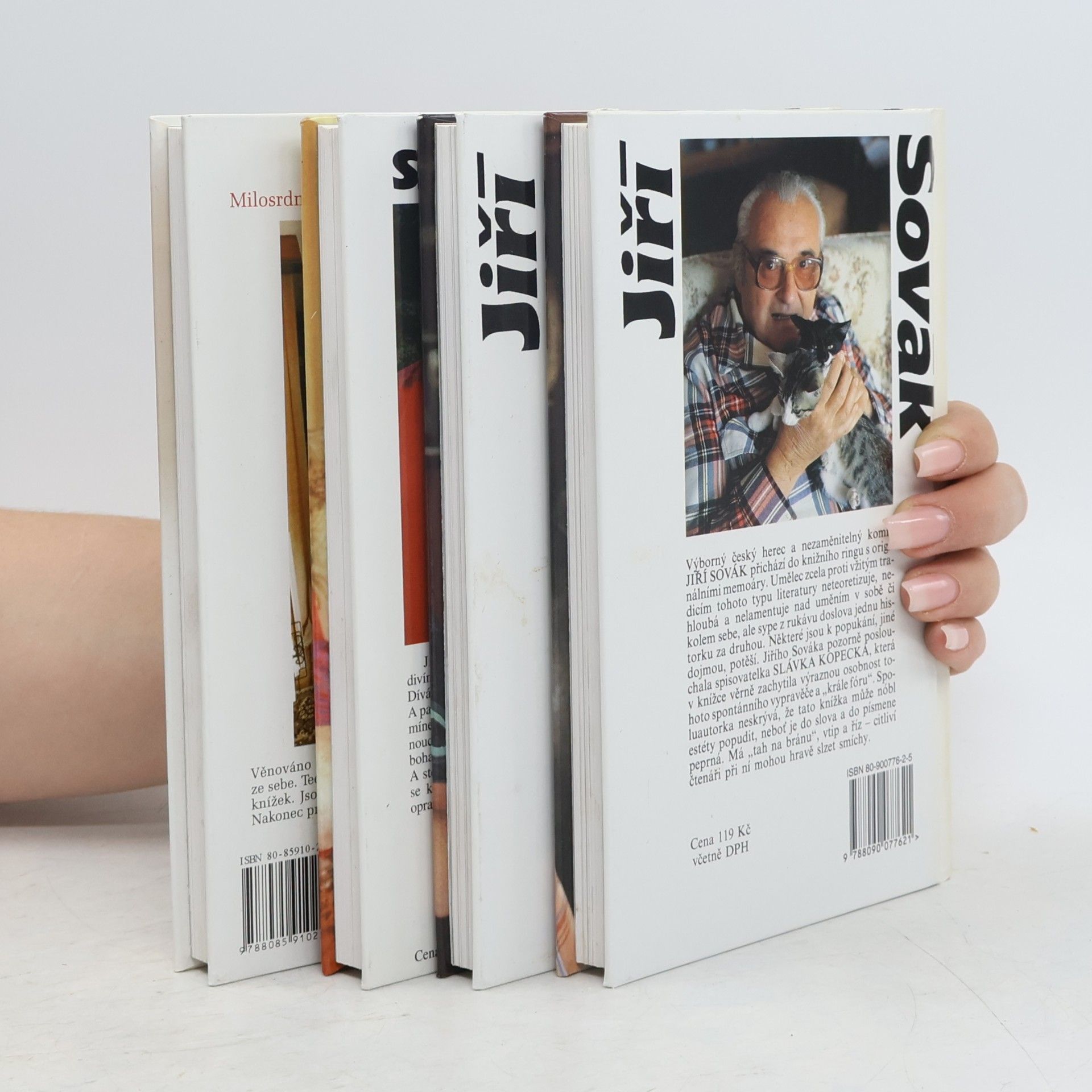 Jiří Sovák Sovákovy sebrané spisy aneb Léčba smíchem (box, 4 svazky)
