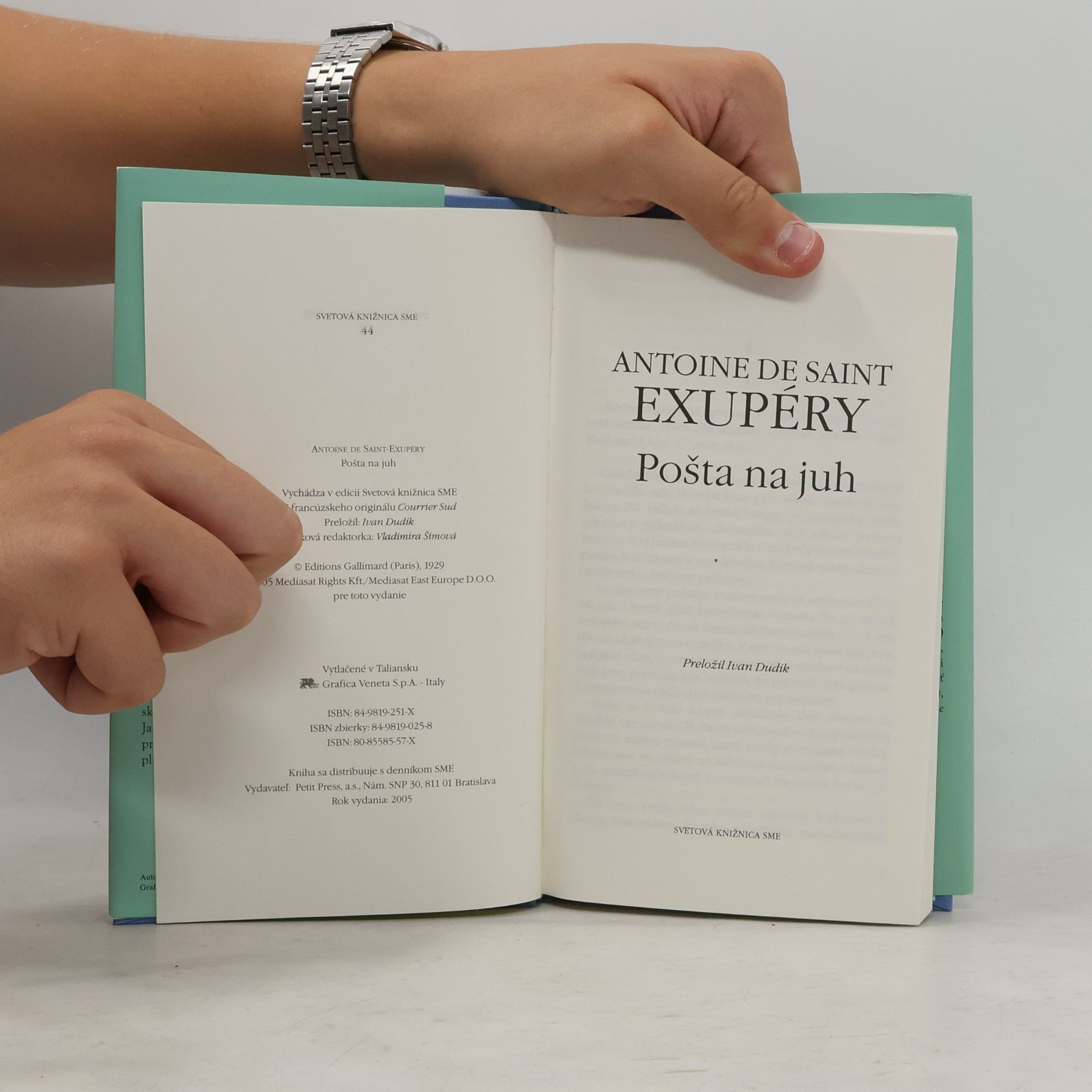 Antoine de Saint-Exupéry Pošta na juh