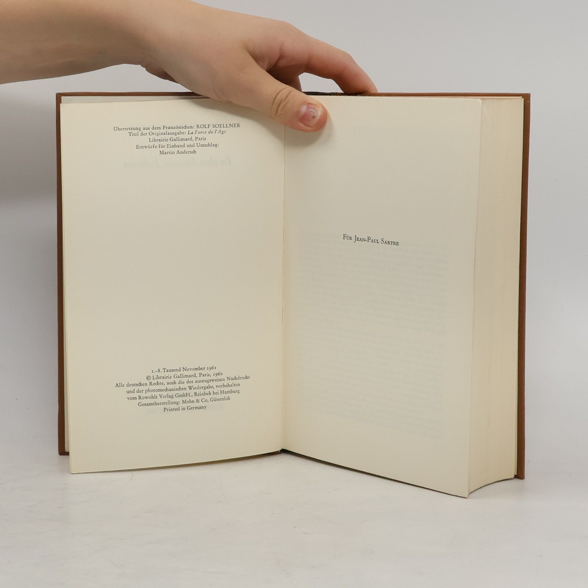Simone Beauvoir In den besten Jahren