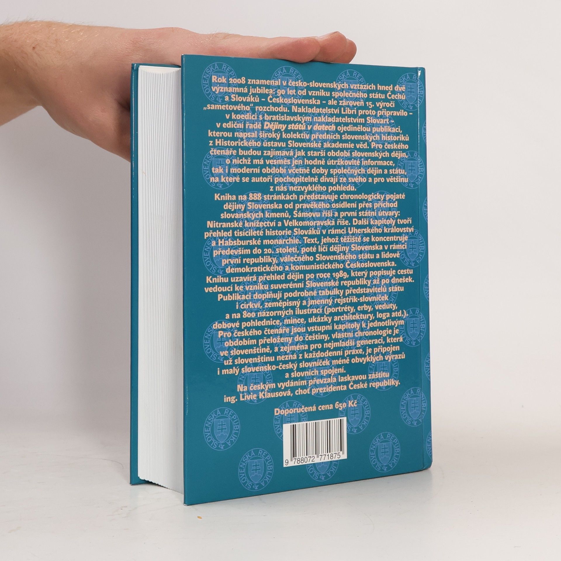 Various authors Dějiny Slovenska v datech