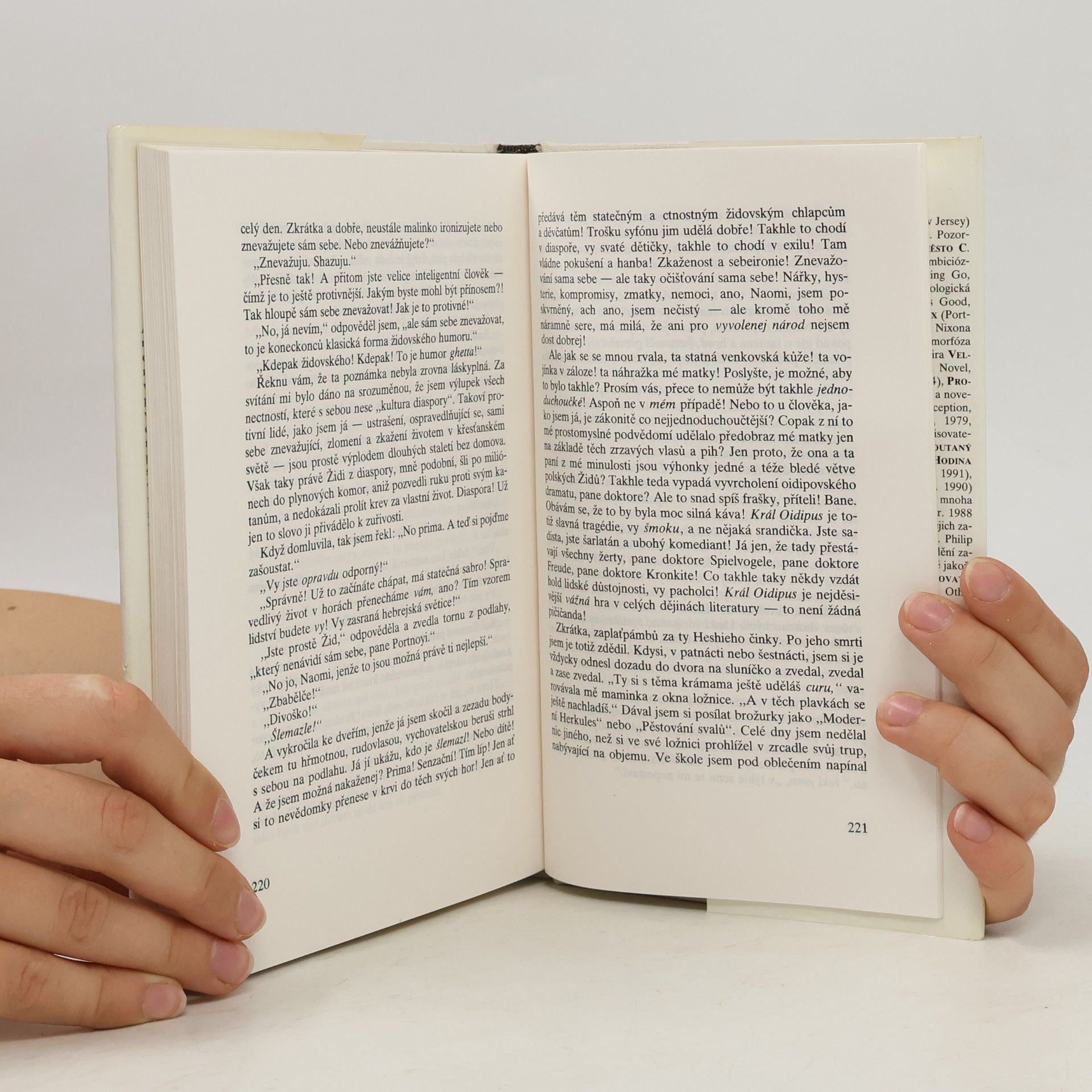 Philip Roth Portnoyův komplex