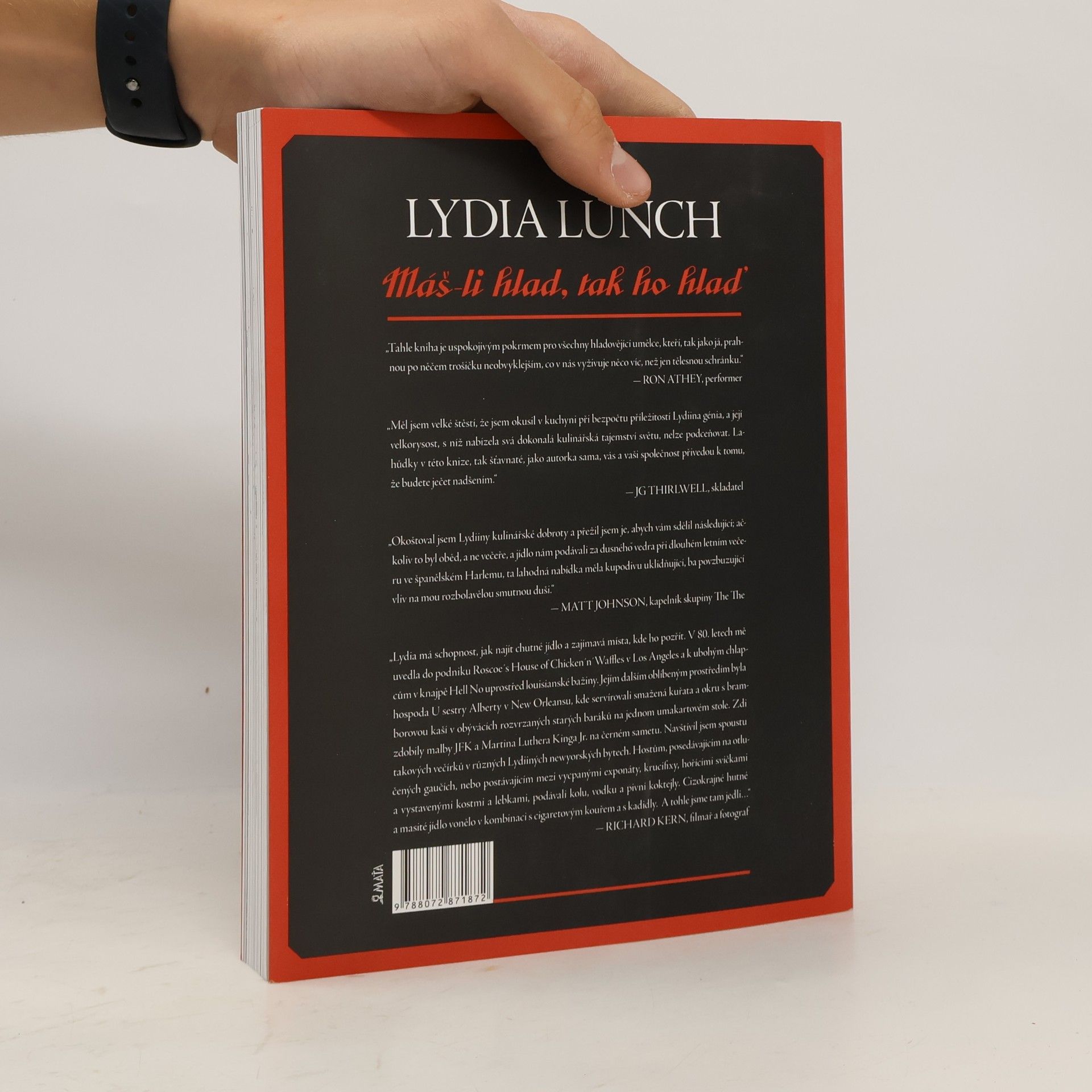 Lydia Lunch Máš-li hlad, tak ho hlaď