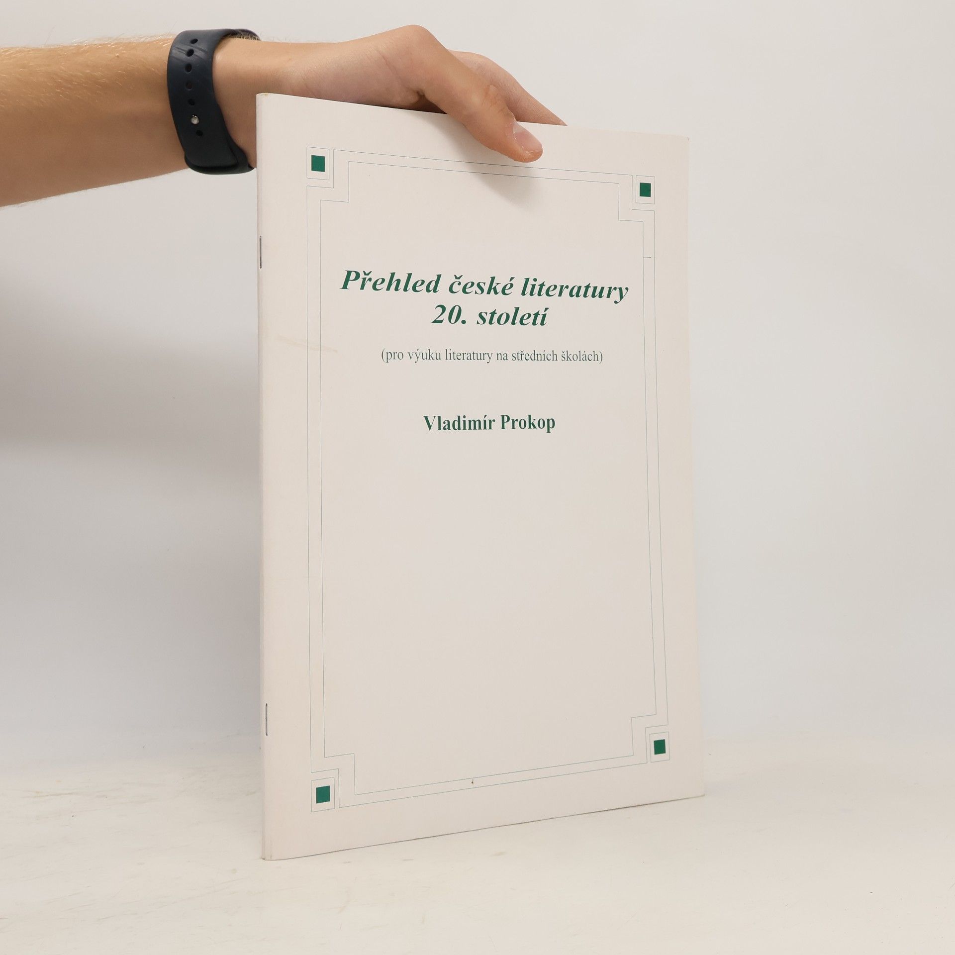Vladimír Prokop Přehled české literatury 20. století