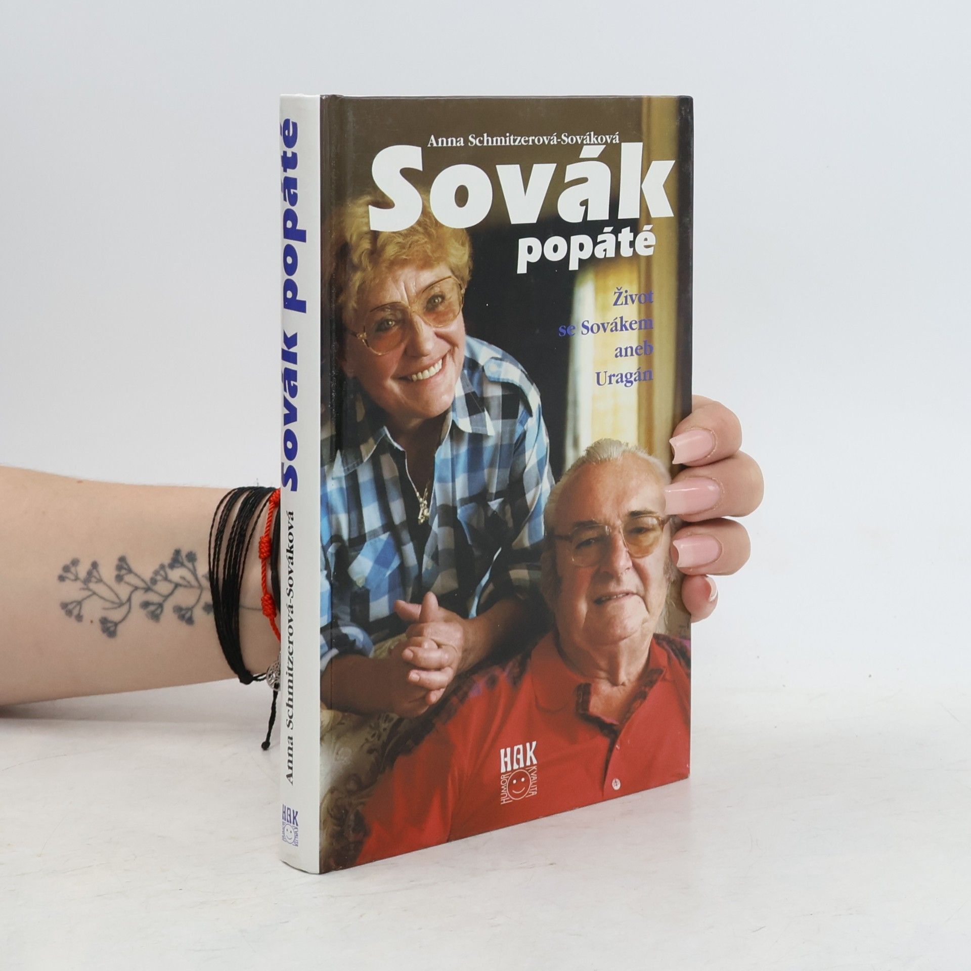 Anna Sováková Sovák popáté. Život se Sovákem, aneb, Uragán