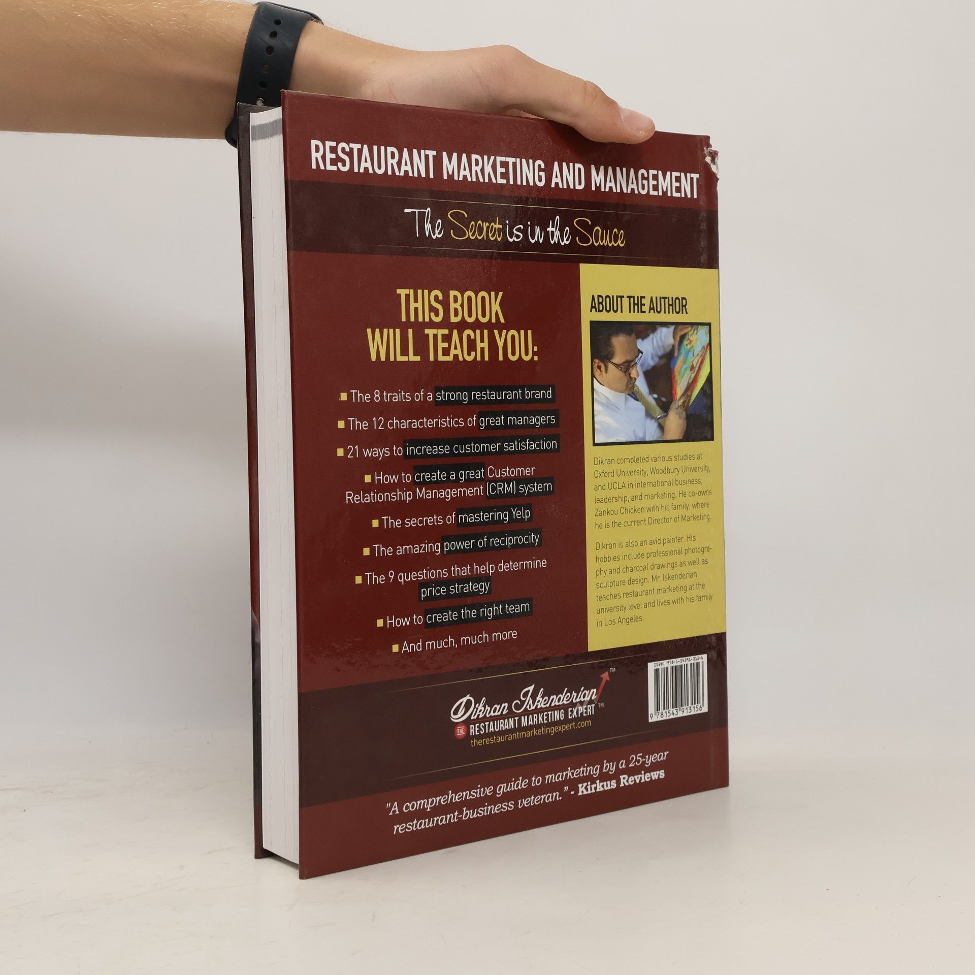 Dikran Iskenderian Restaurant Marketing and Management