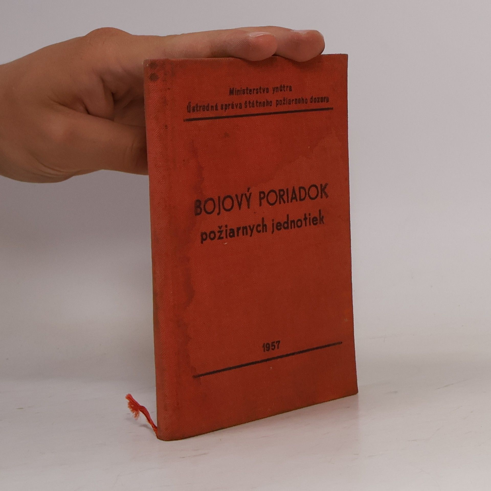 Autorenkollektiv Bojový poriadok požiarnych jednotiek