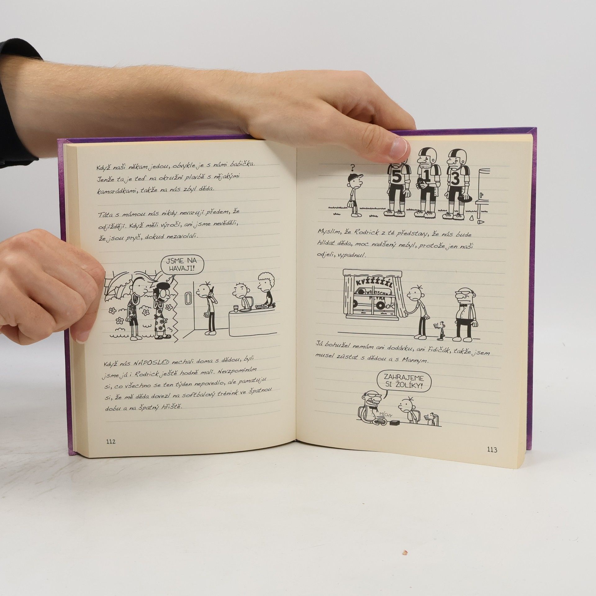 Jeff Kinney Deník malého poseroutky 5. Ošklivá pravda