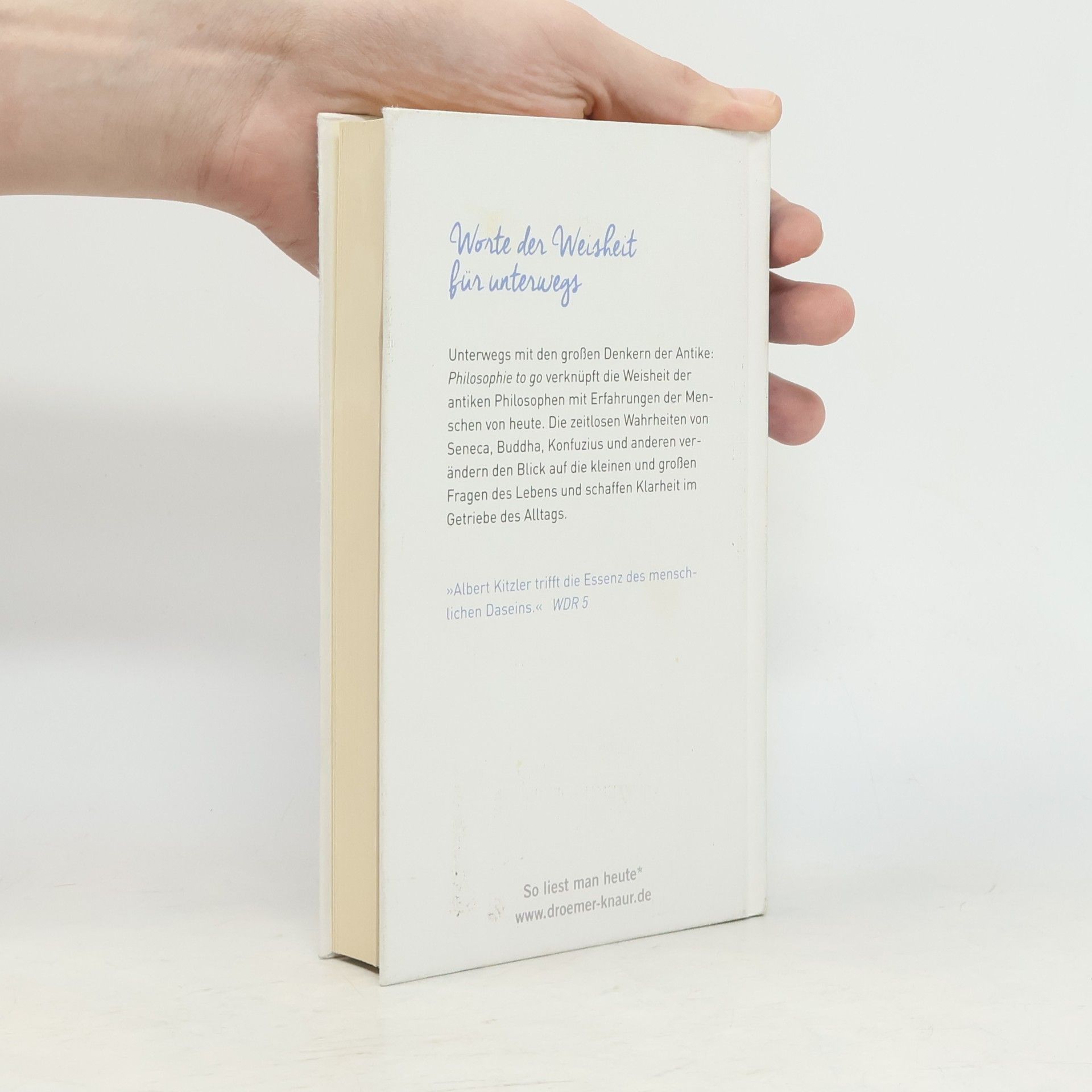 Albert Kitzler Philosophie to go