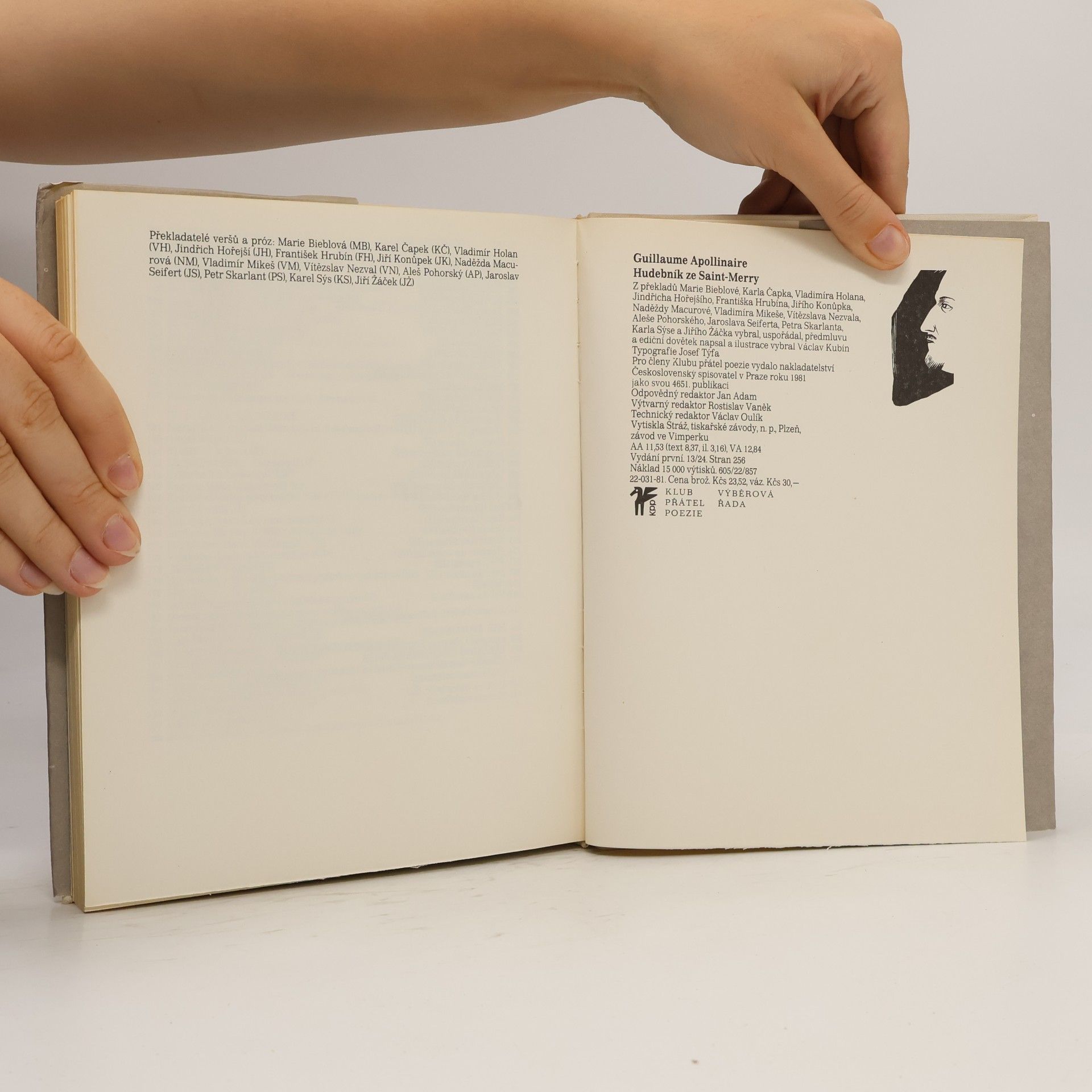 Guillaume Apollinaire Hudebník ze Saint-Merry
