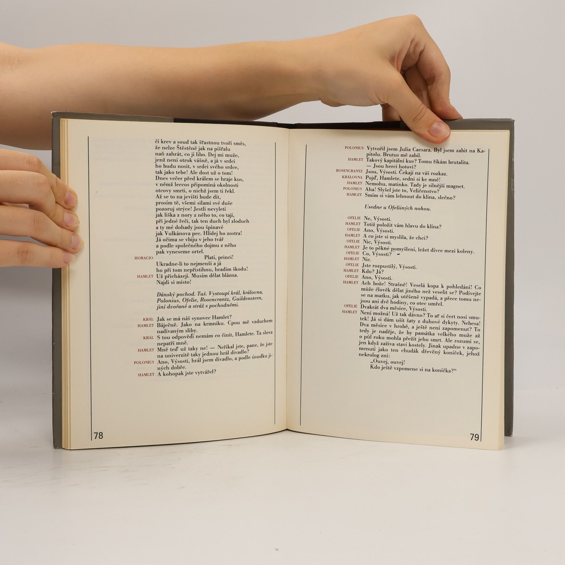 William Shakespeare Hamlet, králevic dánský