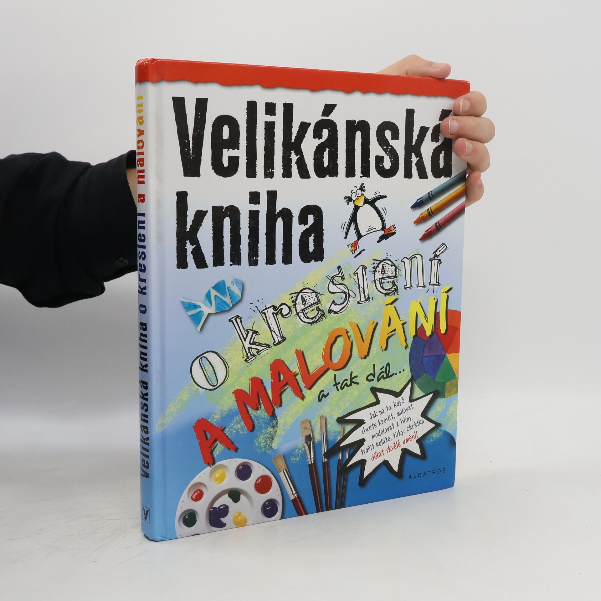 Sarah Morley Velikánská kniha o kreslení a malování a tak dál--