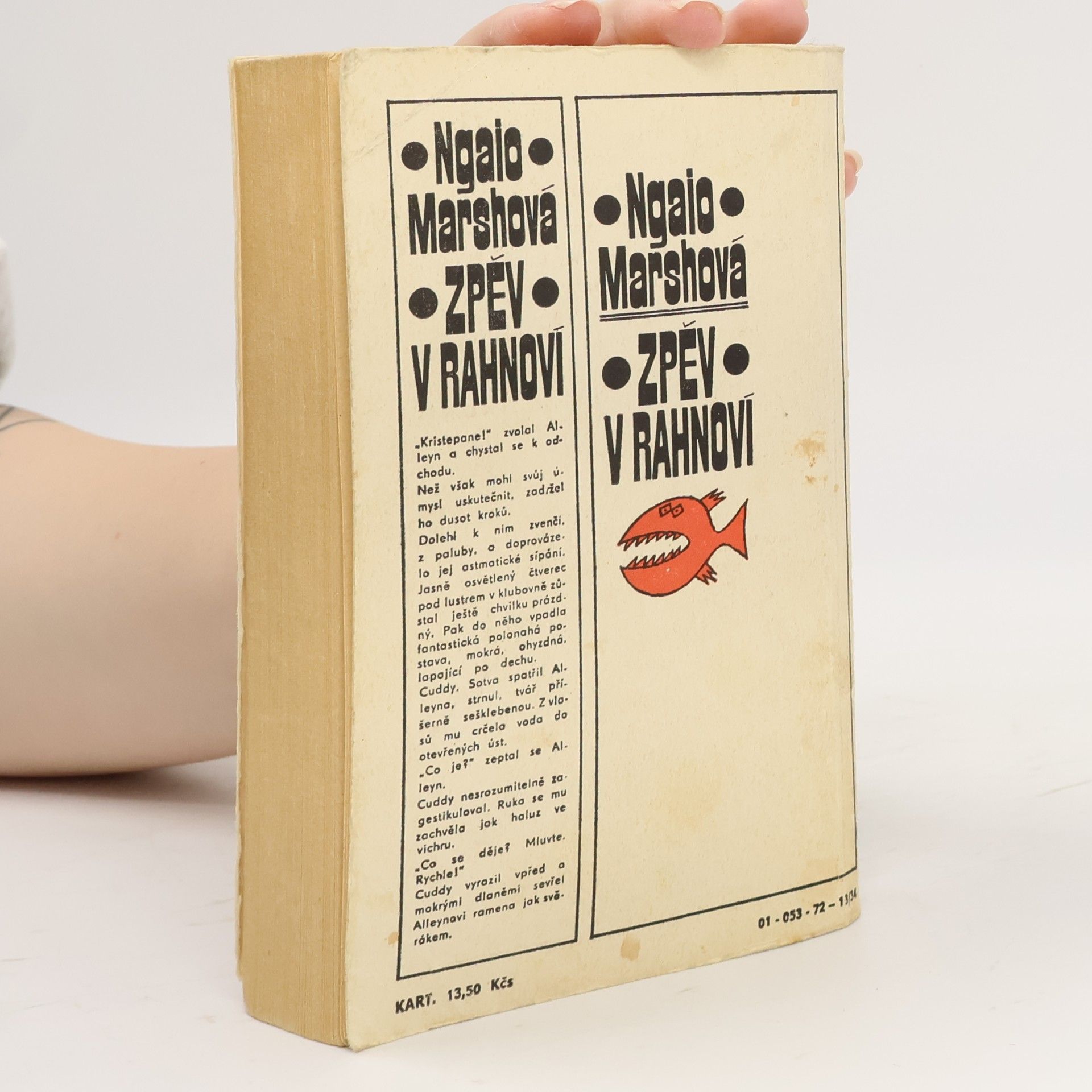 Ngaio Marsh Zpěv v rahnoví
