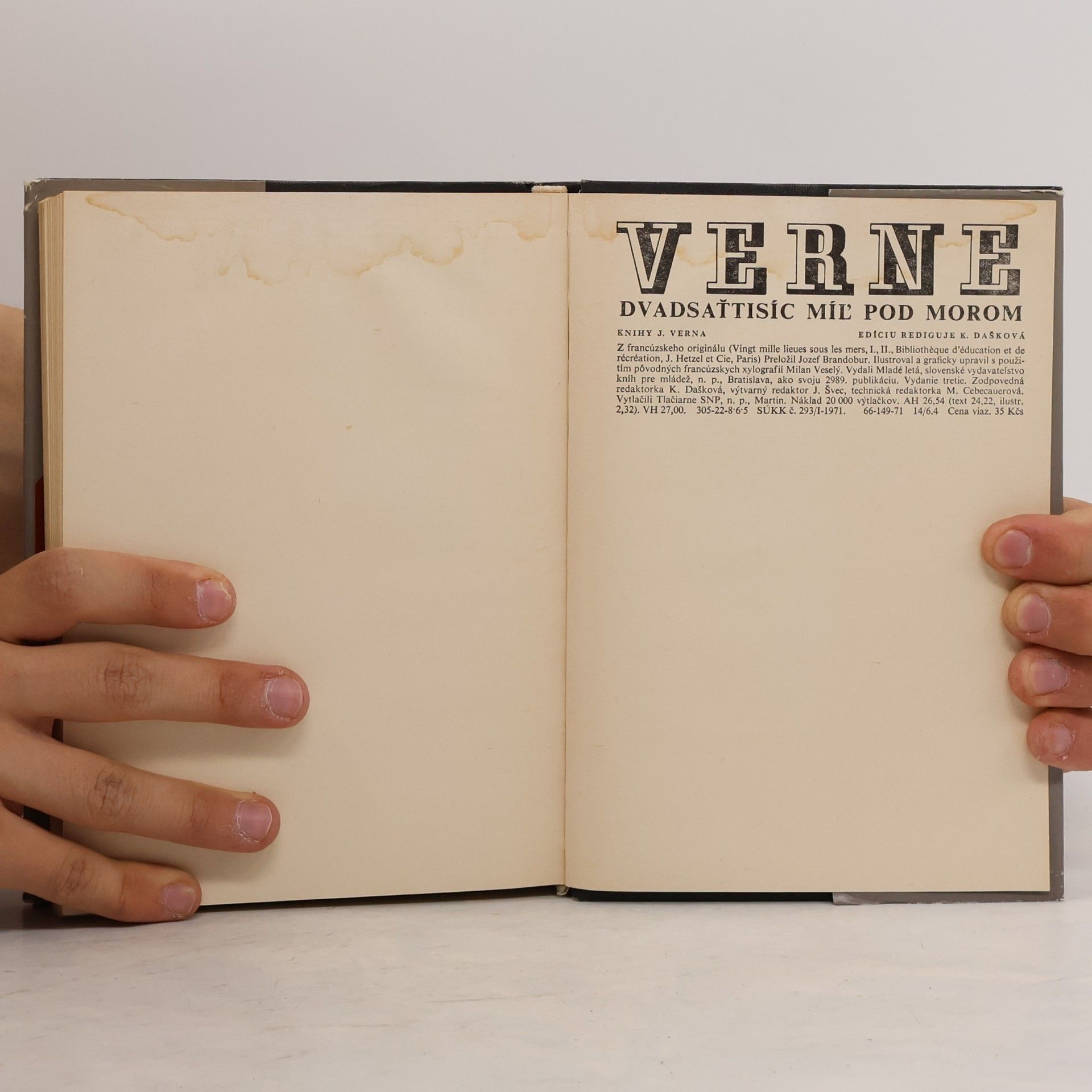 Jules Verne Dvadsaťtisíc míľ pod morom