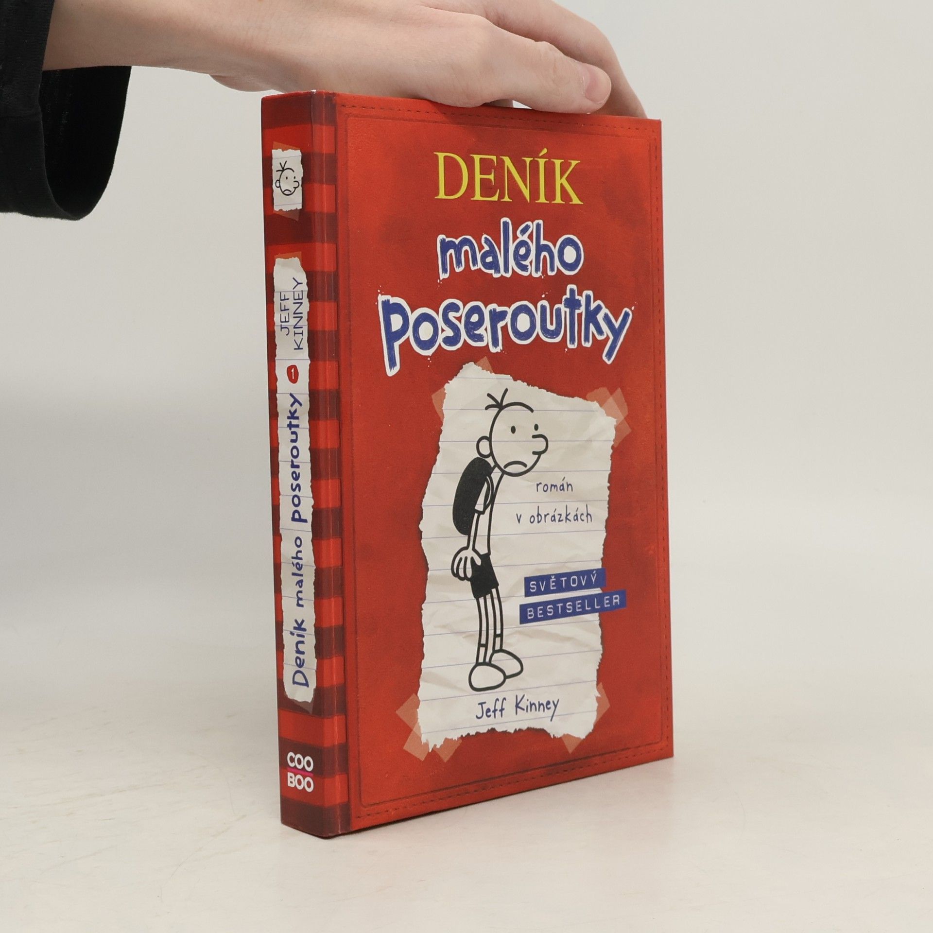 Jeff Kinney Deník malého poseroutky 1