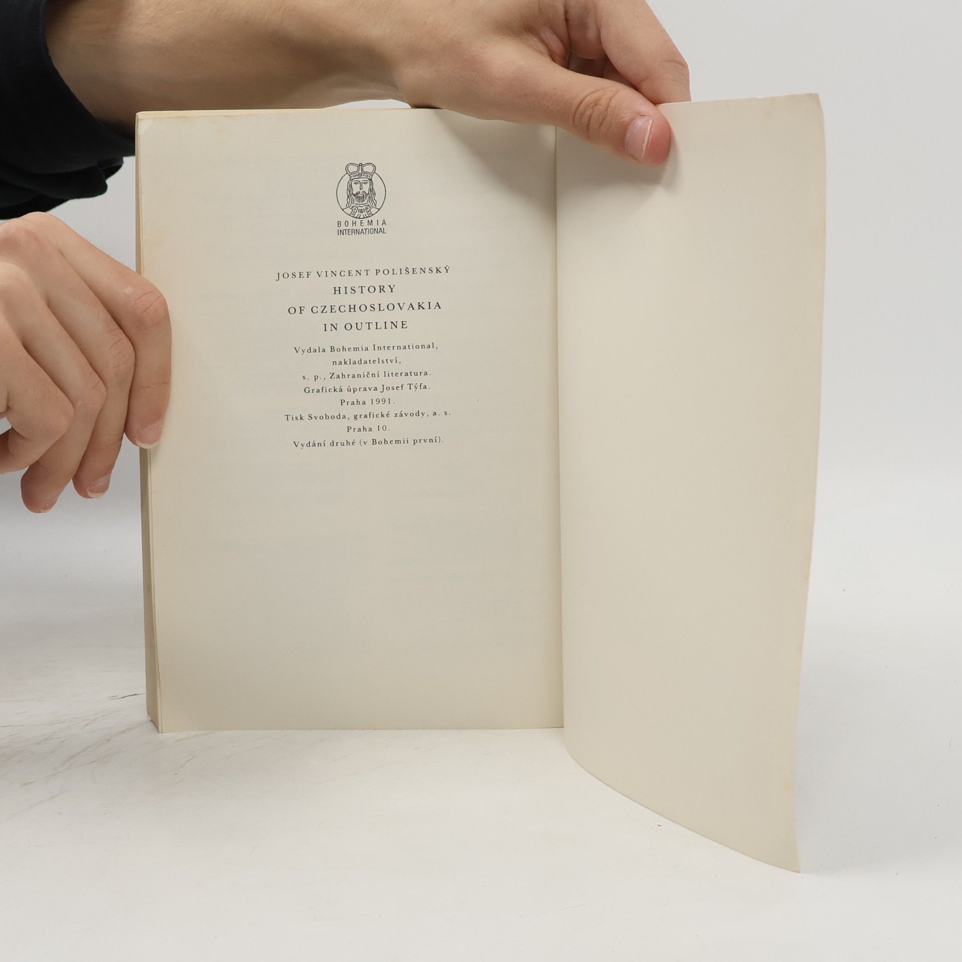 Josef Polišenský History of Czechoslovakia in Outline