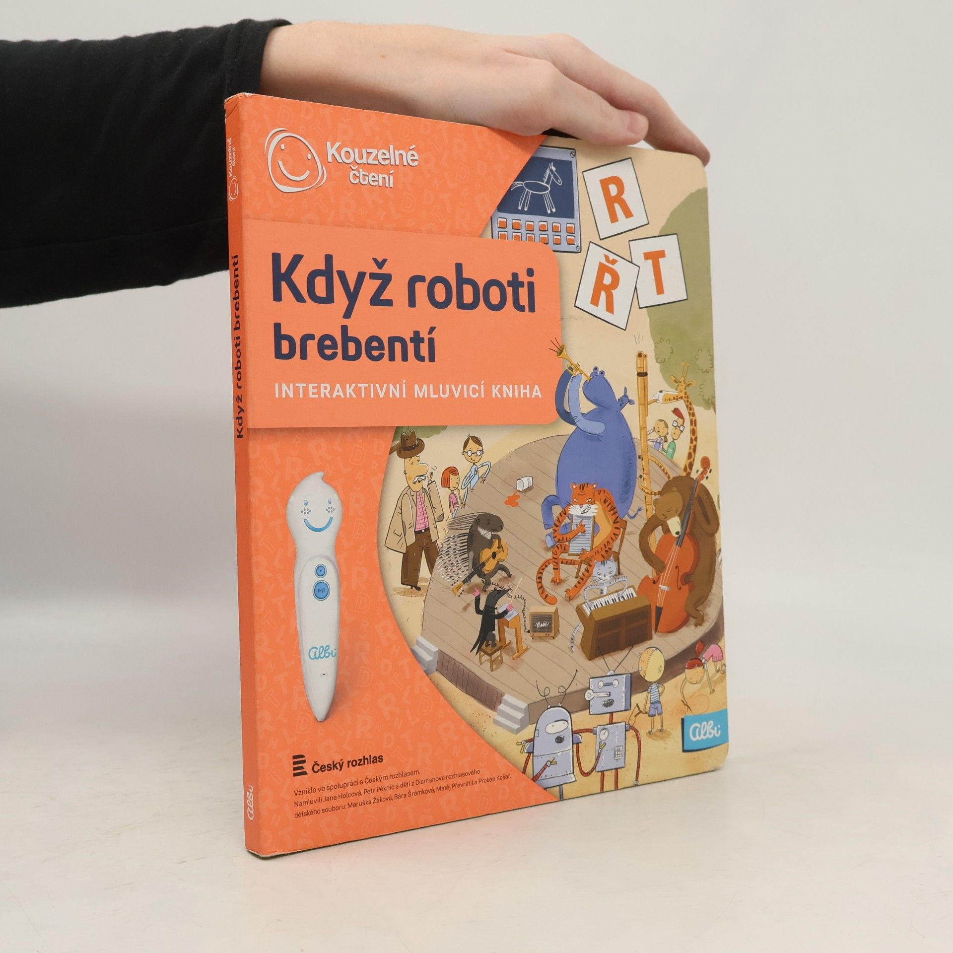 Milan Starý Když roboti brebentí. Interaktivní mluvicí kniha
