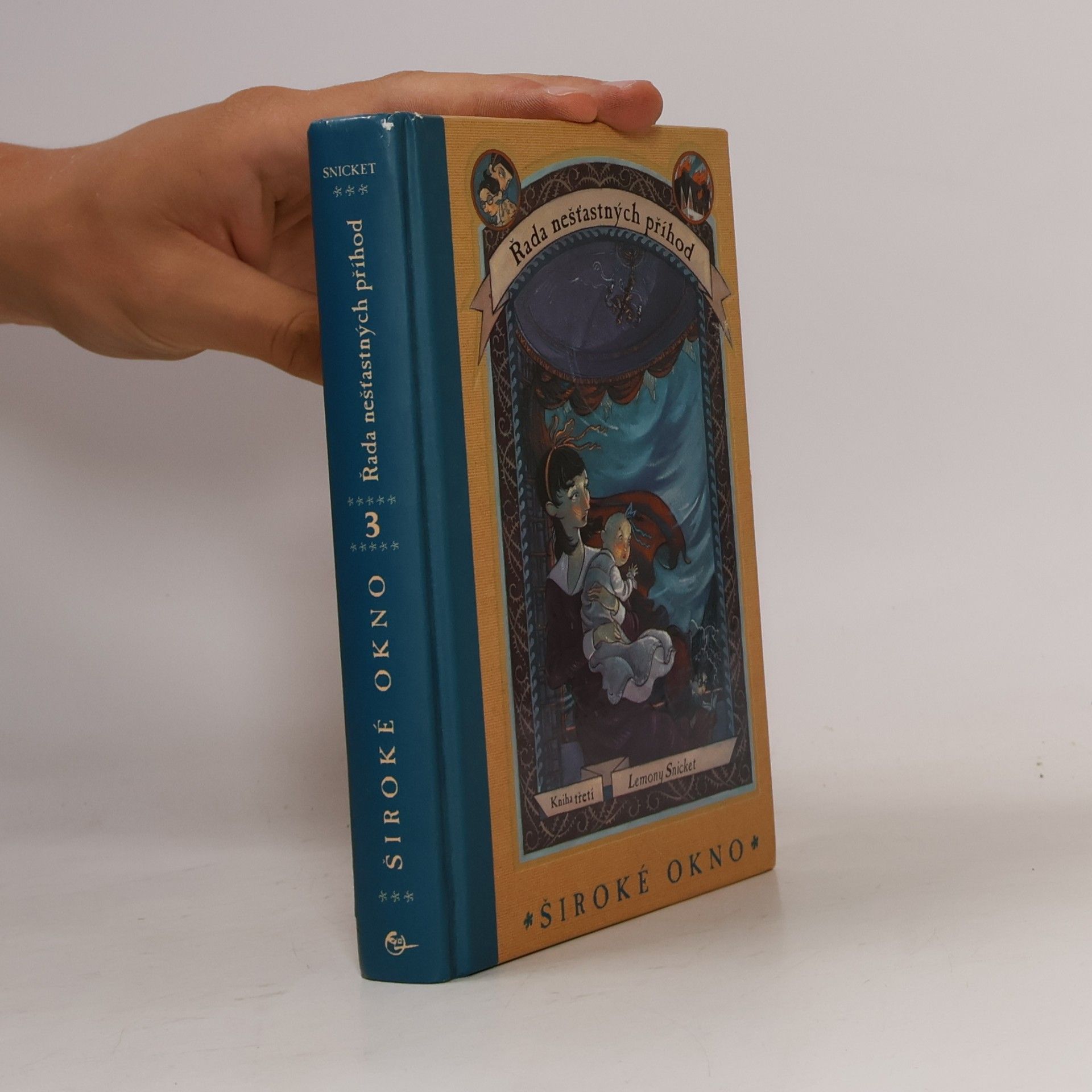Lemony Snicket Řada nešťastných příhod. 3.díl. Široké okno