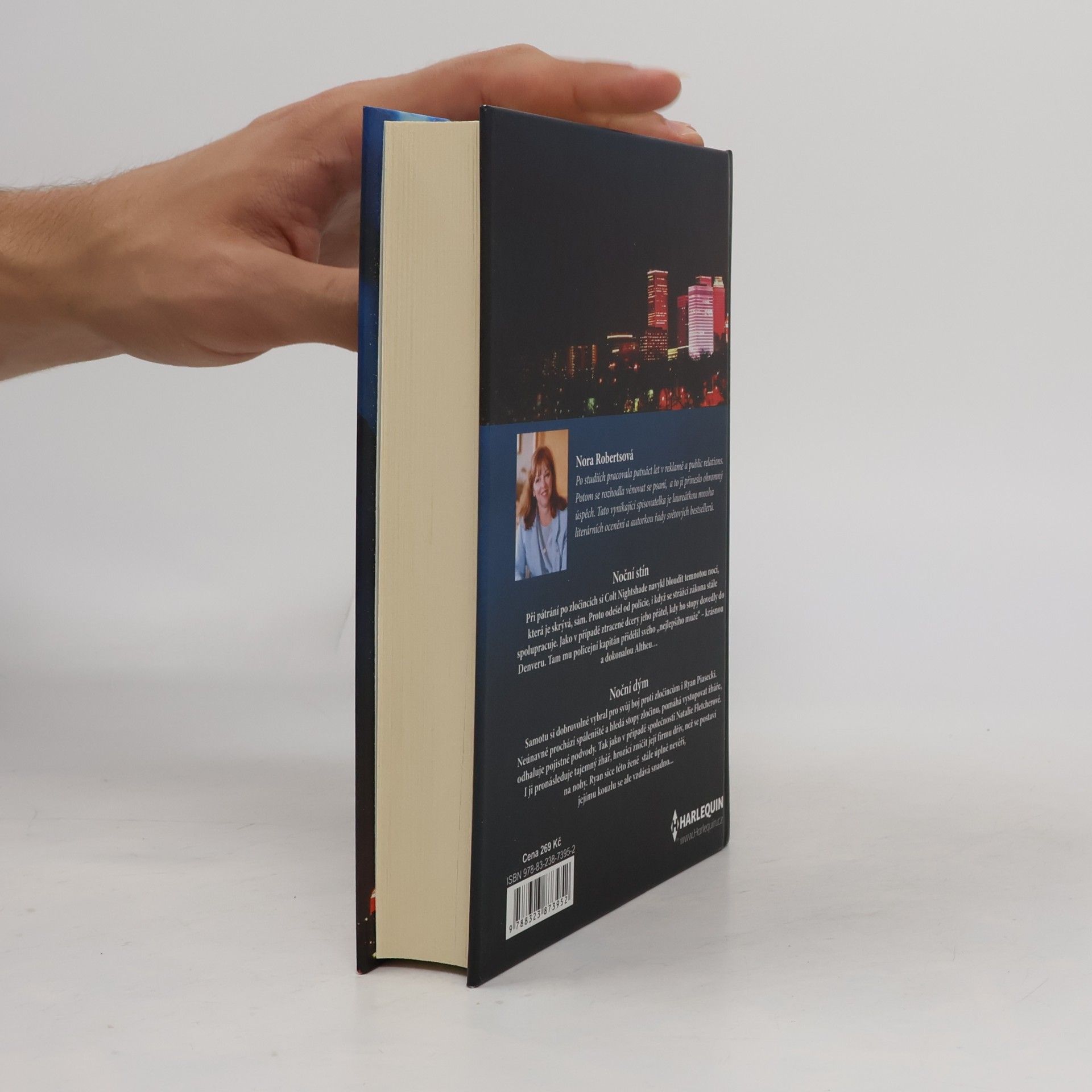 Nora Roberts Stopy ve tmě. Noční stín. Noční dým