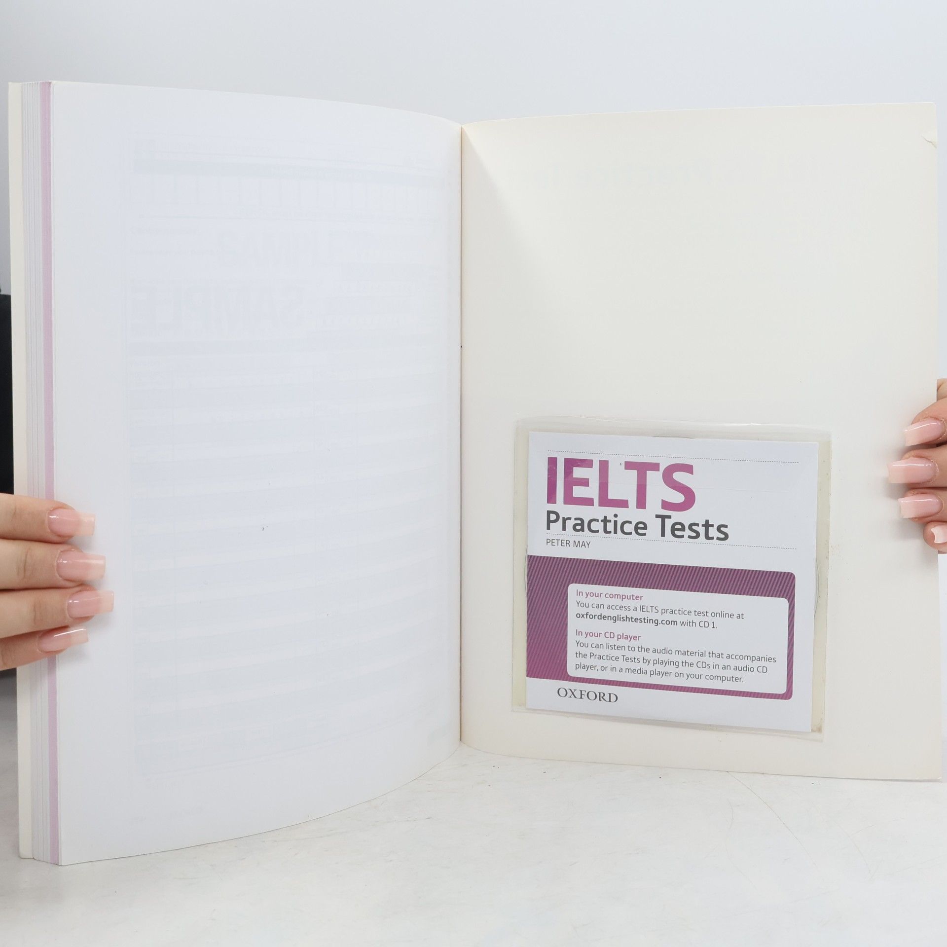 Peter May IELTS practice tests with explanatory key