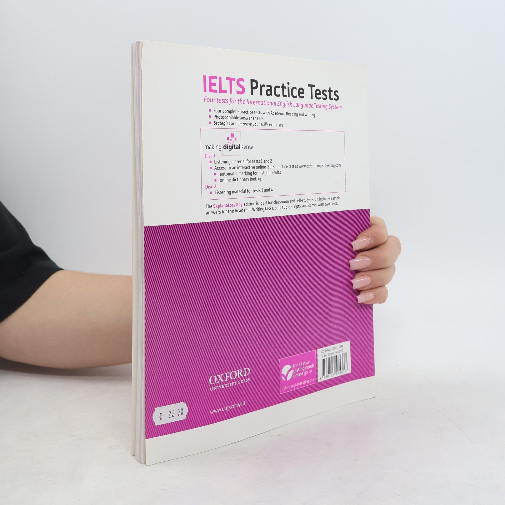 Peter May IELTS practice tests with explanatory key