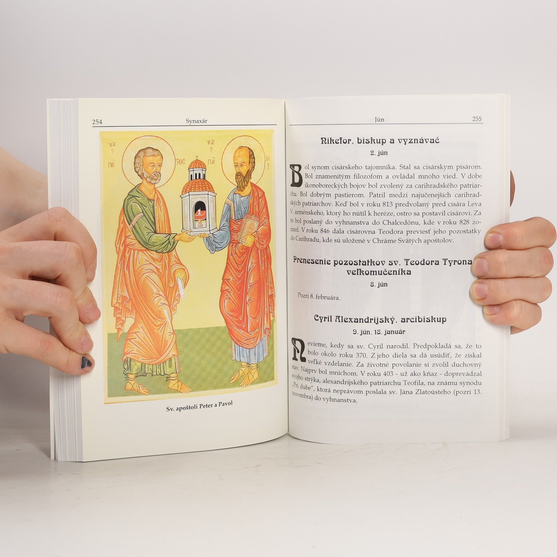 Antonín Čížek Synaxár : životy svätých