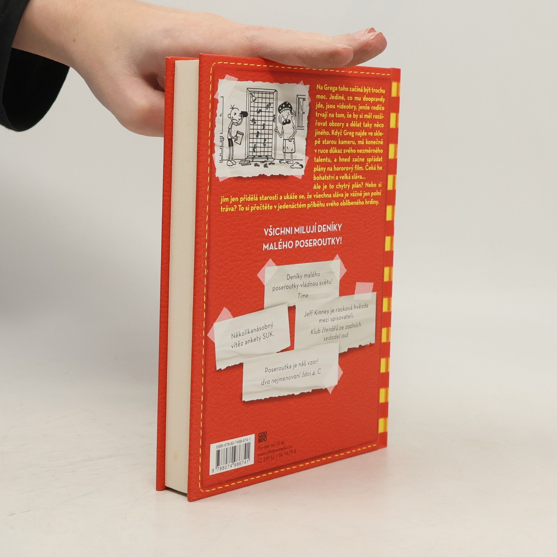 Jeff Kinney Deník malého poseroutky 11. Všechna sláva...