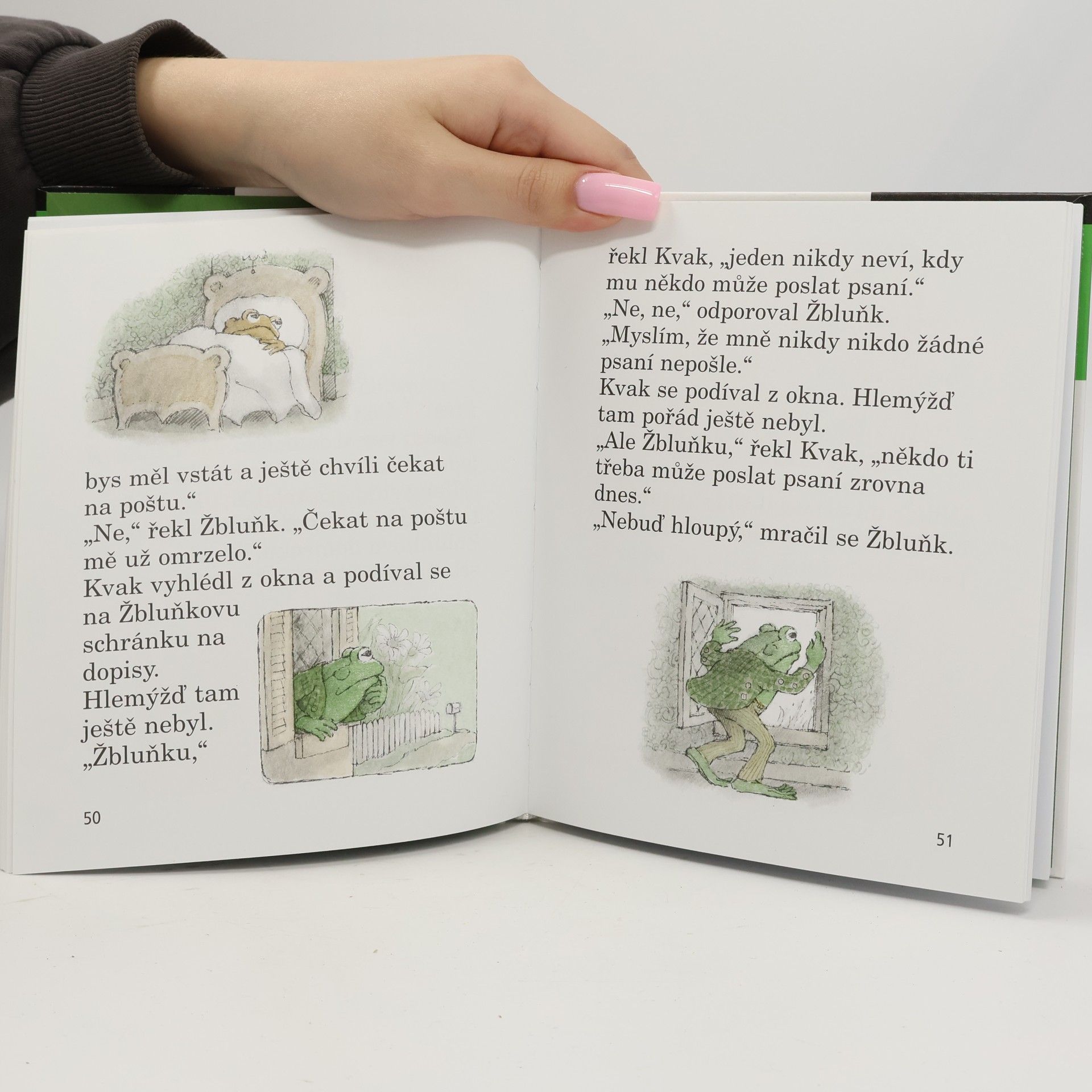 Arnold Lobel Kvak a Žbluňk jsou kamarádi