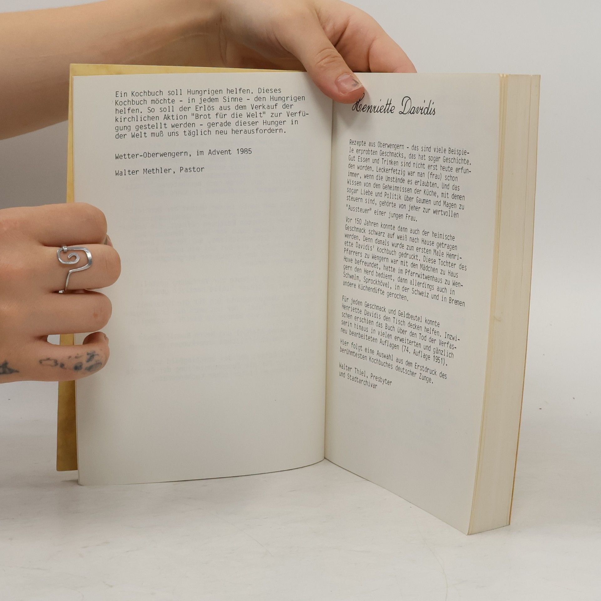 Henriette Davidis Das Kochbuch "Auf Henriette Davidis' Spuren"
