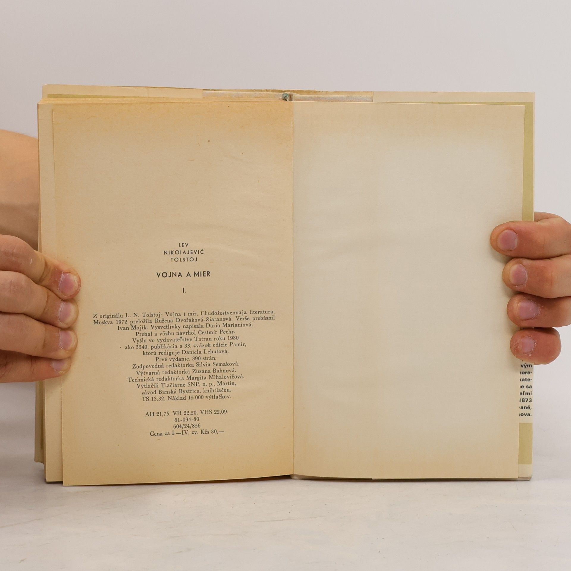 Léon Tolstoï Vojna a mier I
