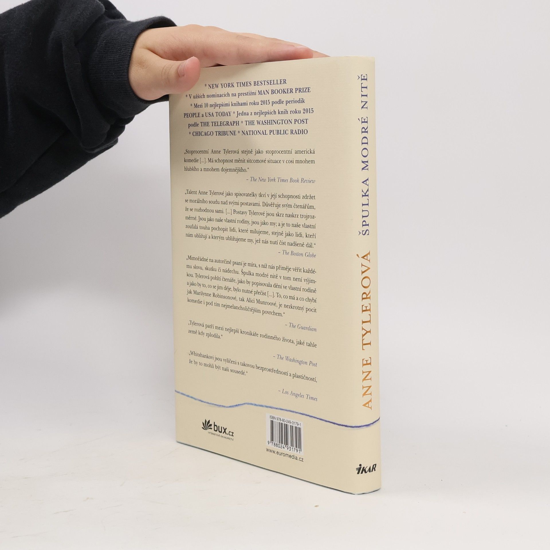 Anne Tyler Špulka modré nitě