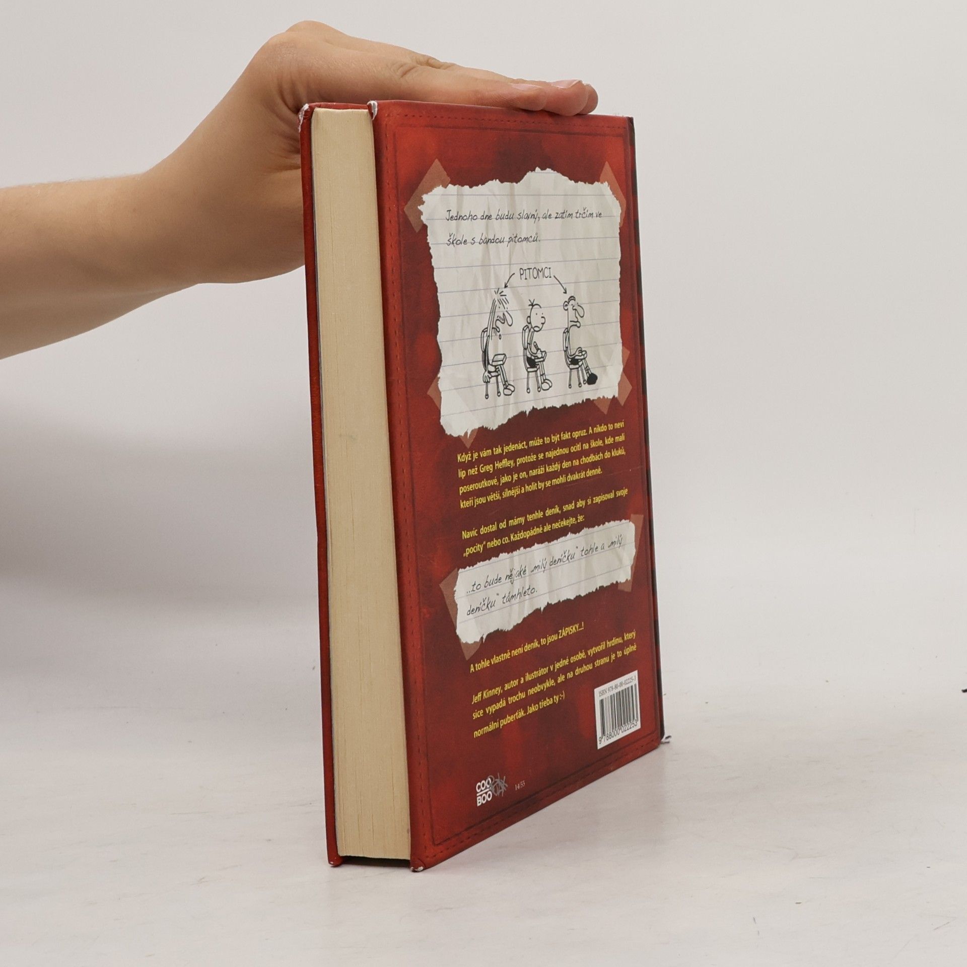 Jeff Kinney Deník malého poseroutky 1