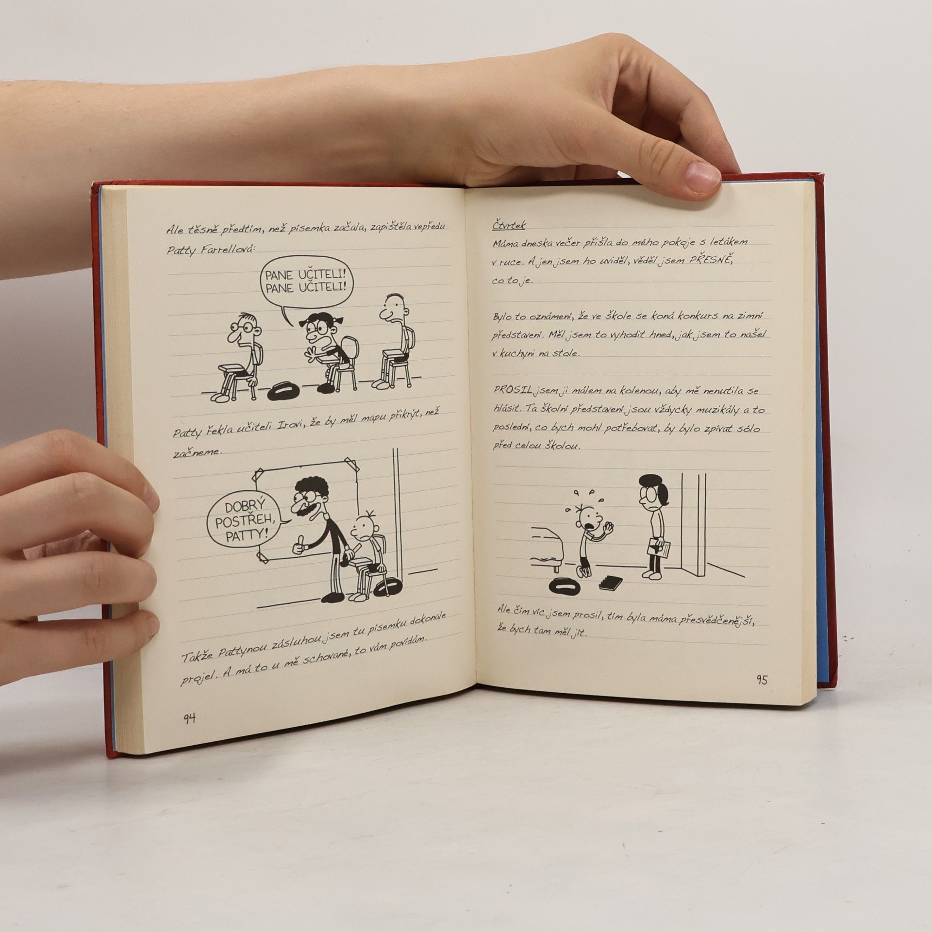 Jeff Kinney Deník malého poseroutky 1