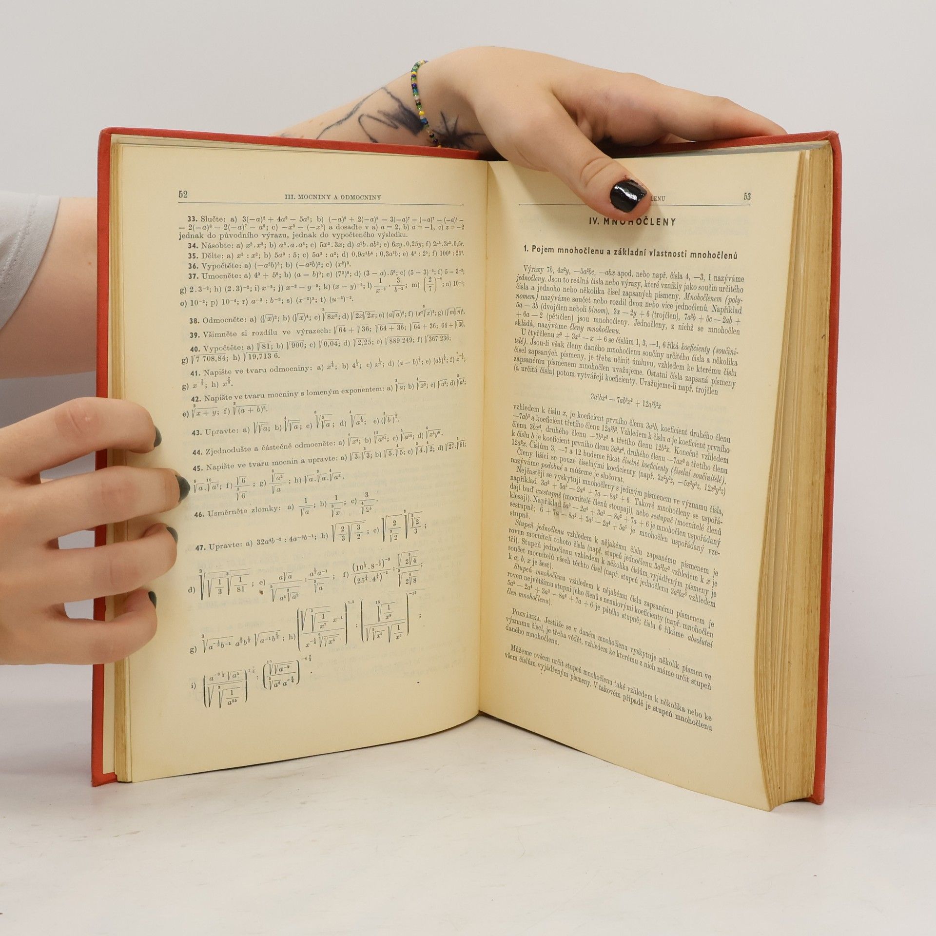 Antonín Kamarýt Opakování středoškolské matematiky